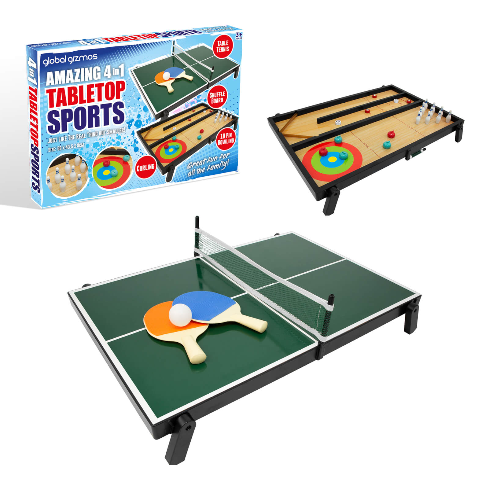 4 in 1 Tabletop Game