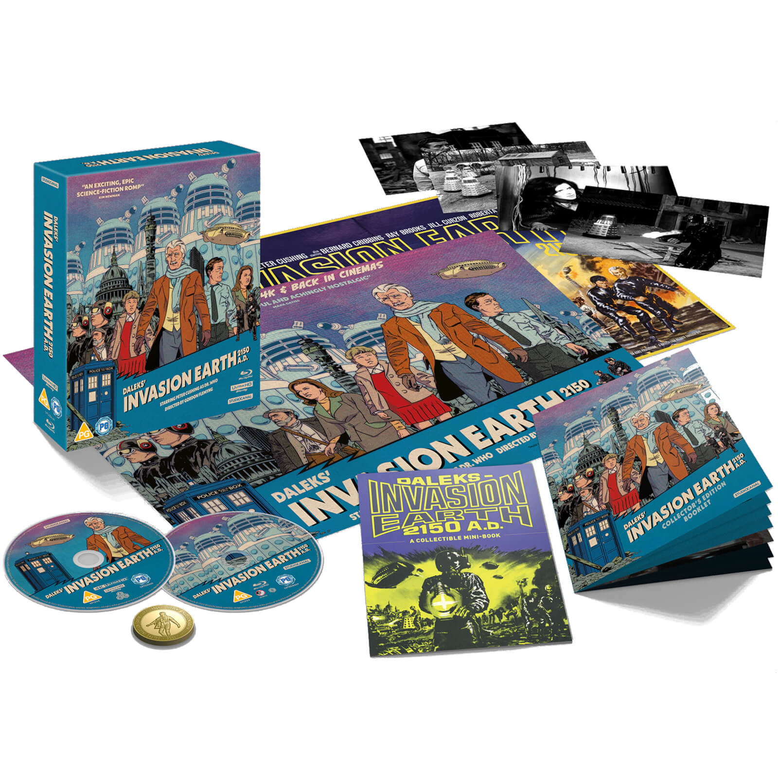 

Daleks' Invasion Earth 2150 A.D. 4K Ultra HD Collector's Edition (includes Blu-ray)