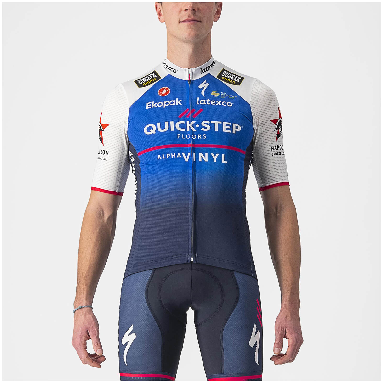 Castelli Quick-Step Alpha Vinyl Pro Team Competizione Jersey - M