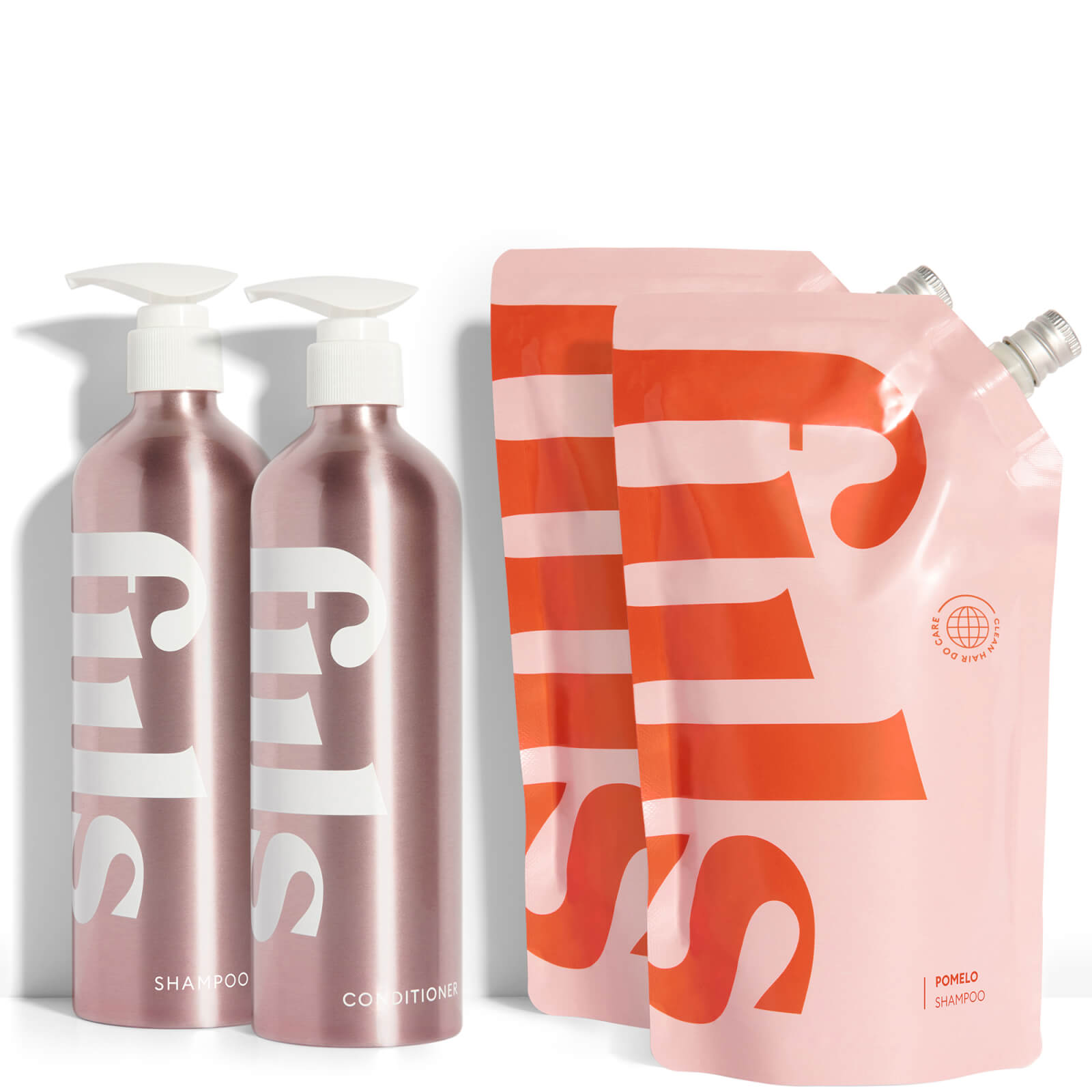 fiils The Pomelo Hair Duo (Various Options) - Rose Gold