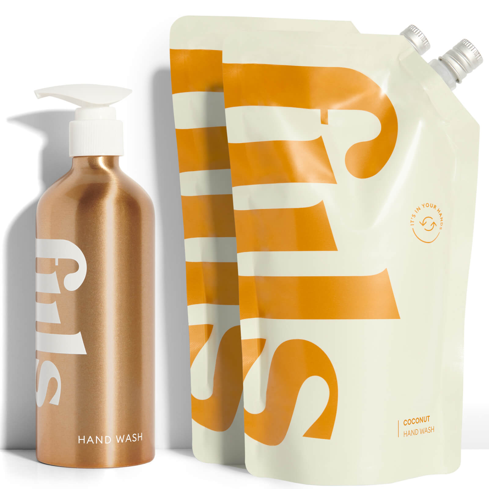 fiils The Coconut Hand Wash Kit (Various Options) - Copper