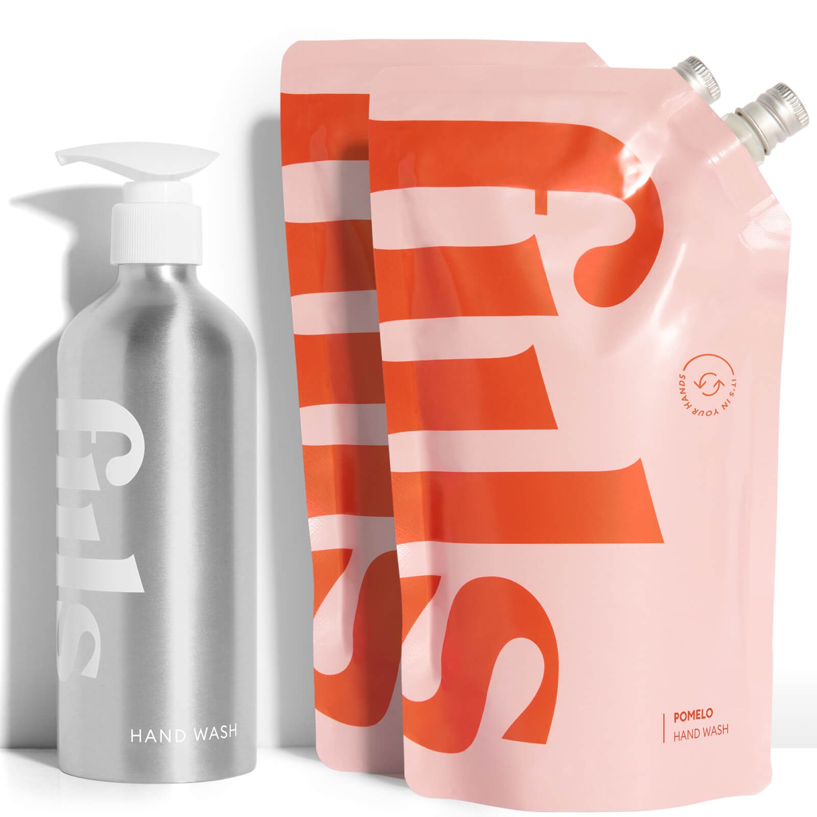 fiils The Pomelo Hand Wash Kit (Various Options) - Silver