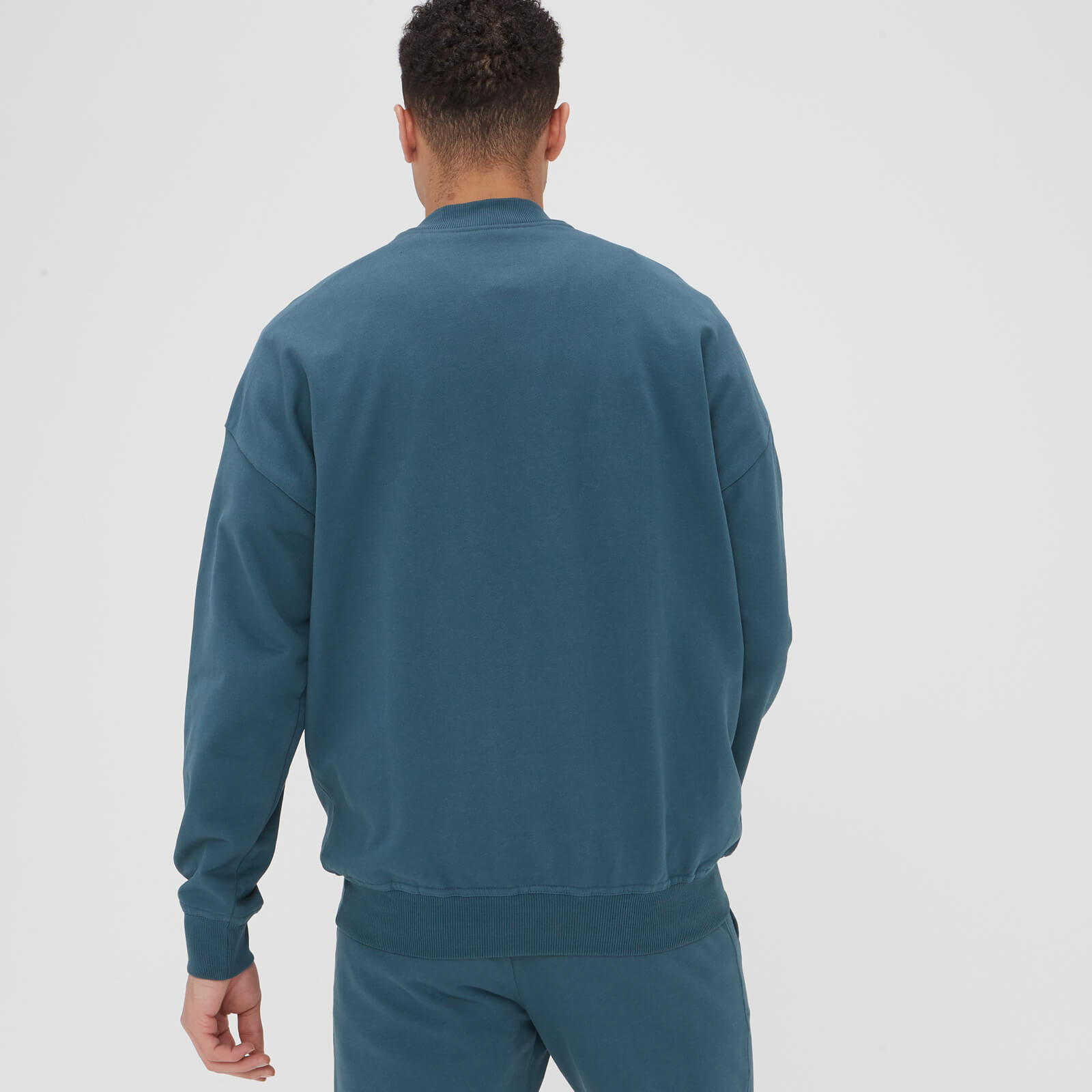 5059883188249 - Herren Adapt Sweatshirt mit rundem Halsauschnitt – Blaugrau - XS 5059883188249 - Herren Adapt Sweatshirt mit rundem Halsauschnitt – Blaugrau - XS