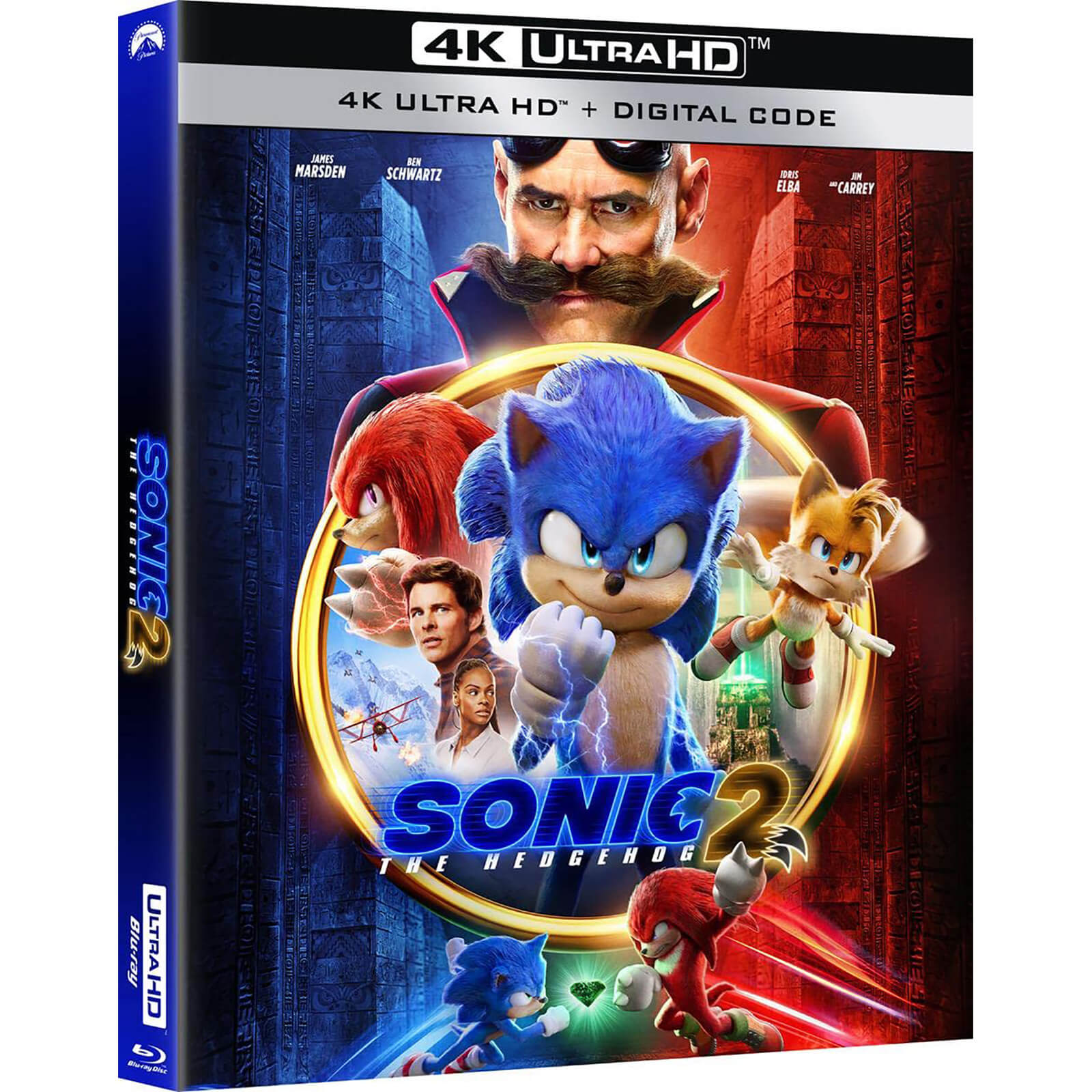 Sonic The Hedgehog 2 4K Ultra HD (Includes Digital) (US Import)