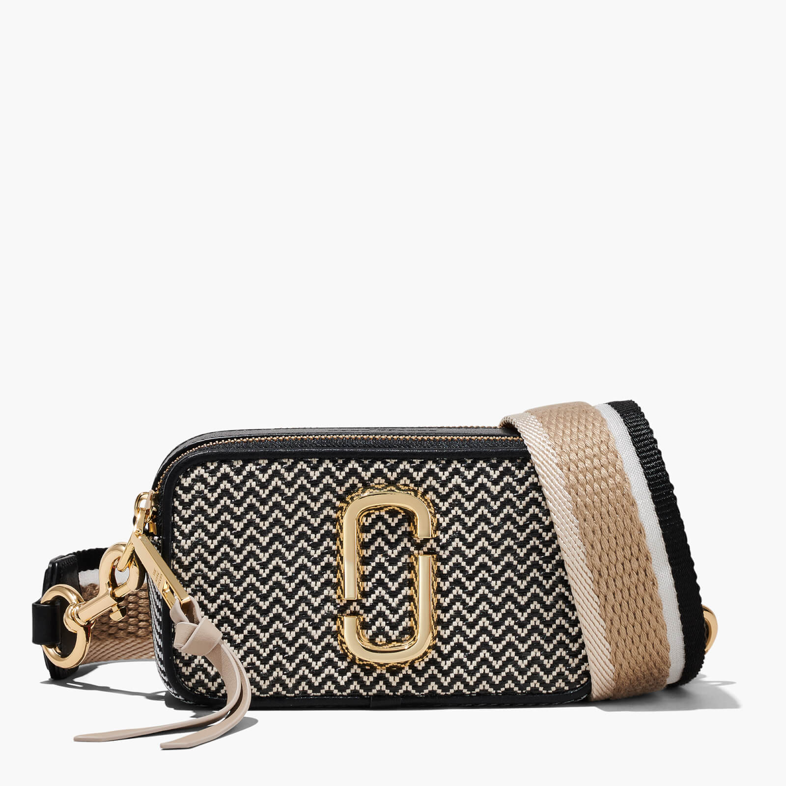 Marc Jacobs Women's Snapshot Woven Bag - Black Multi