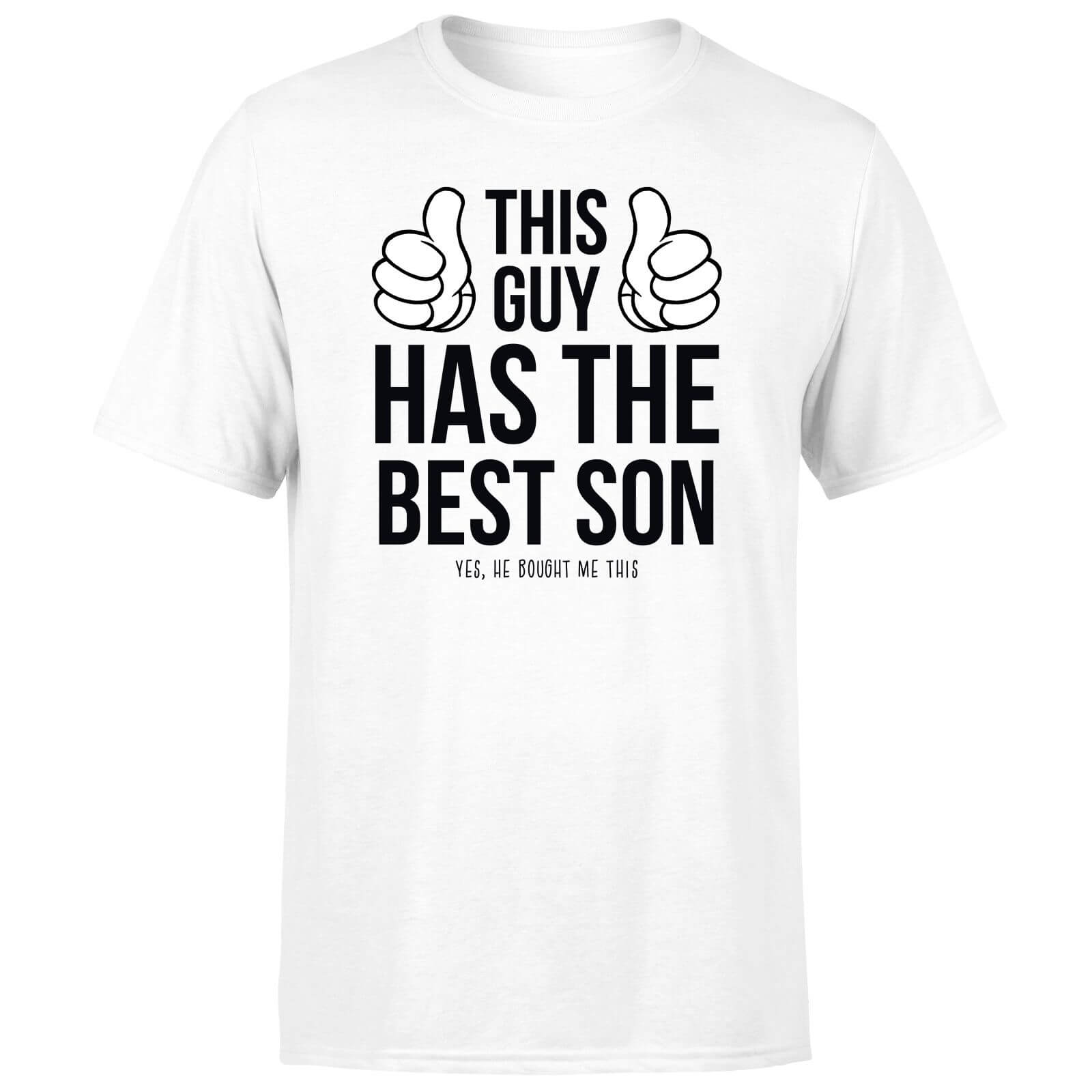 This Guy Has The Best Son Men's T-Shirt - White - S