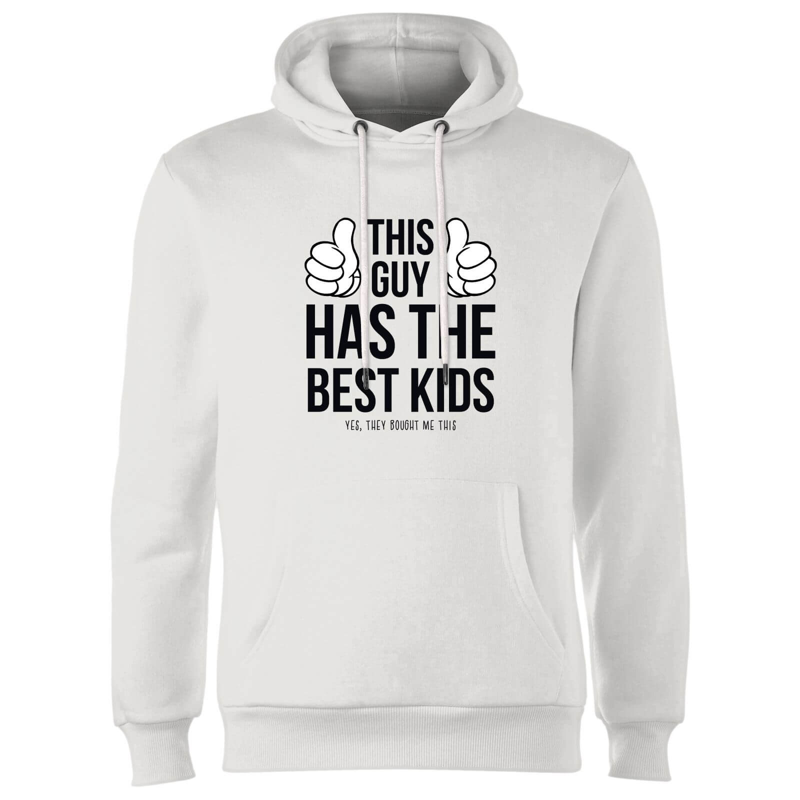 This Guy Has The Best Kids Hoodie - White - 5XL