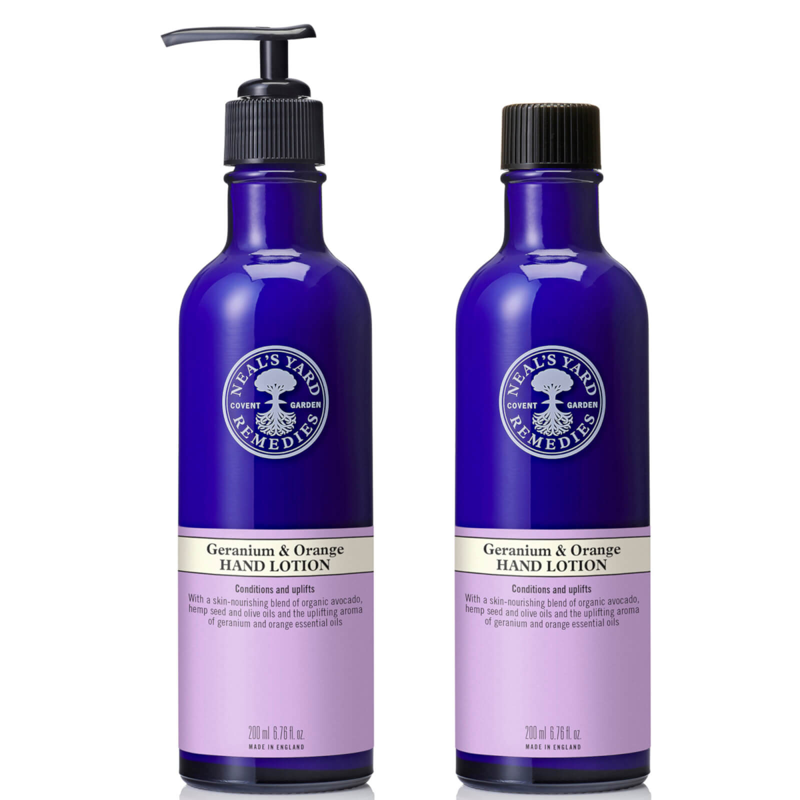 Garden Mint & Bergamot Hand Lotion Reduce & Reuse Duo (200ml)