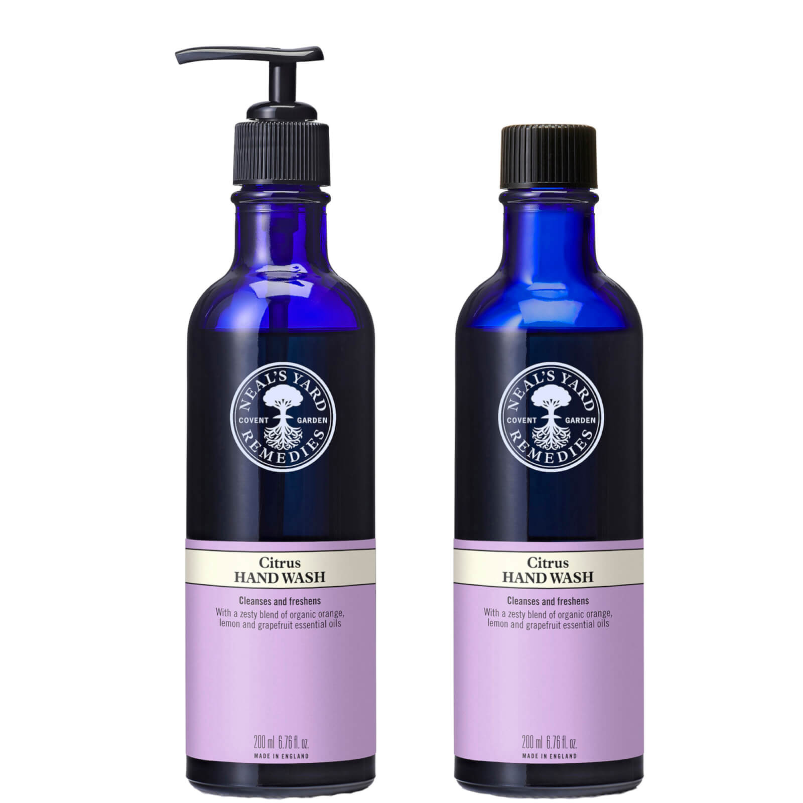 Citrus Hand Wash Reduce & Reuse Duo (200ml)