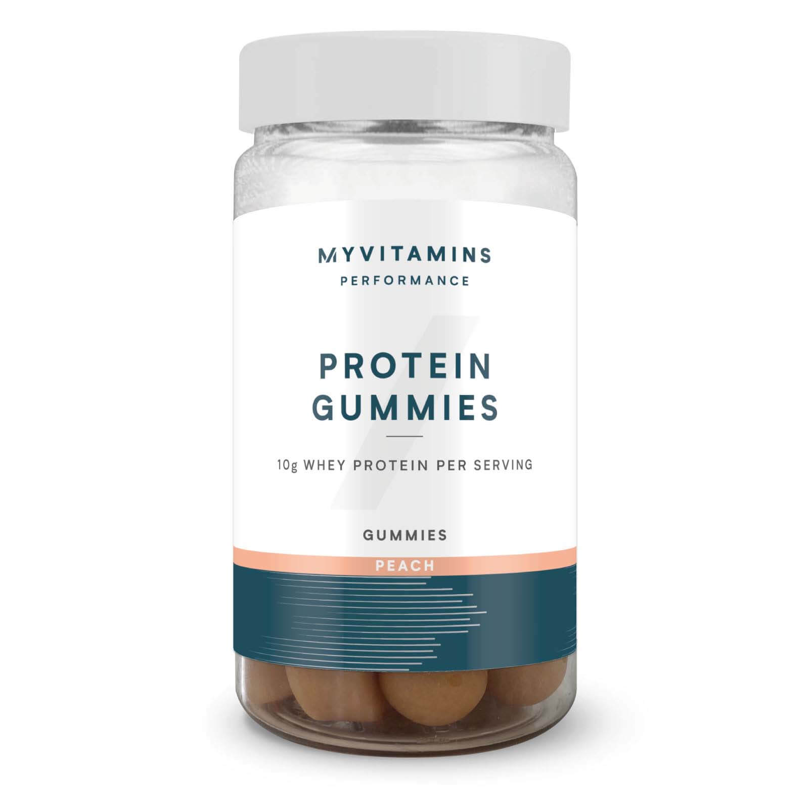 Myvitamins Protein Gummies - 56gummies - Peach