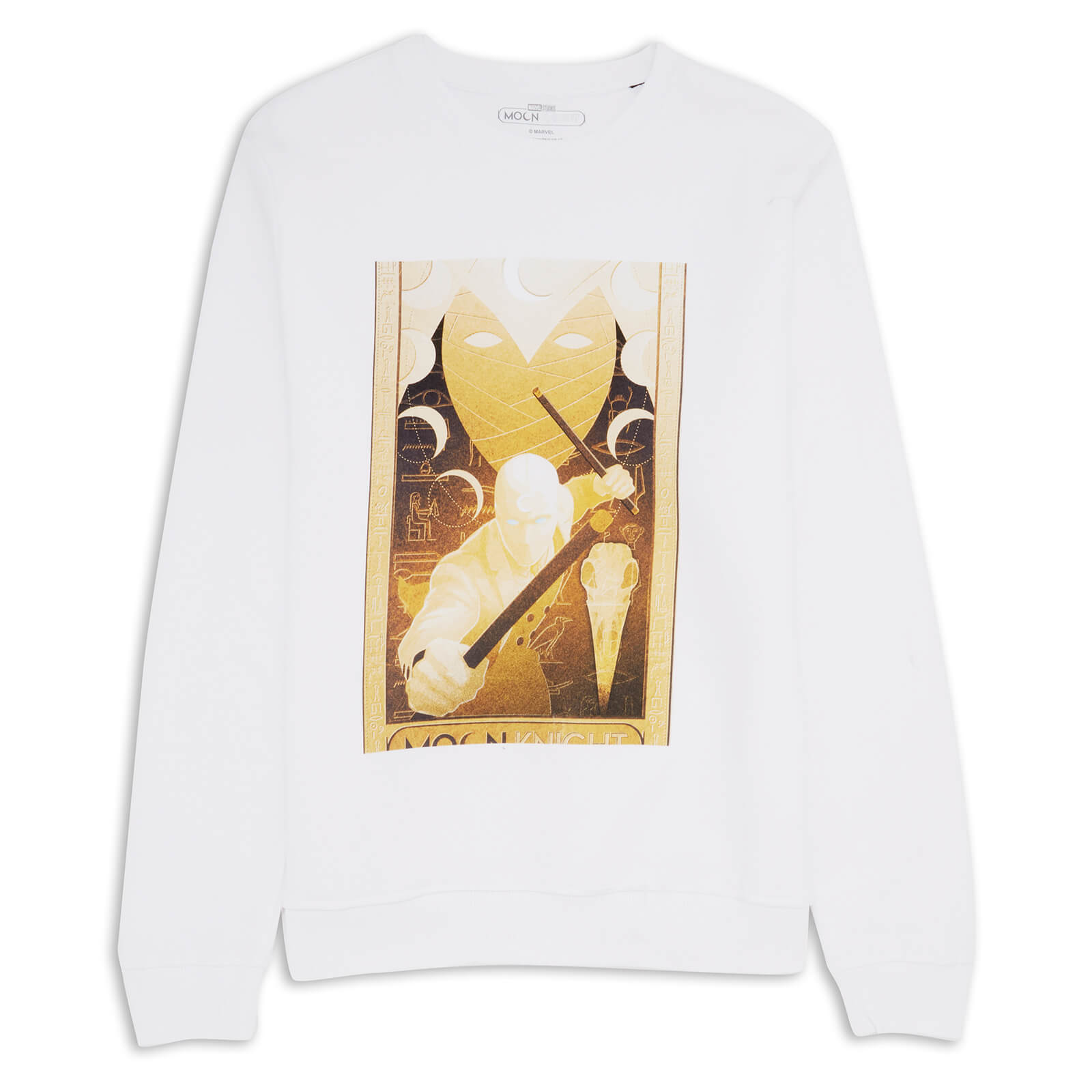 

Marvel Moon Knight Gold Sweatshirt - White - XXL