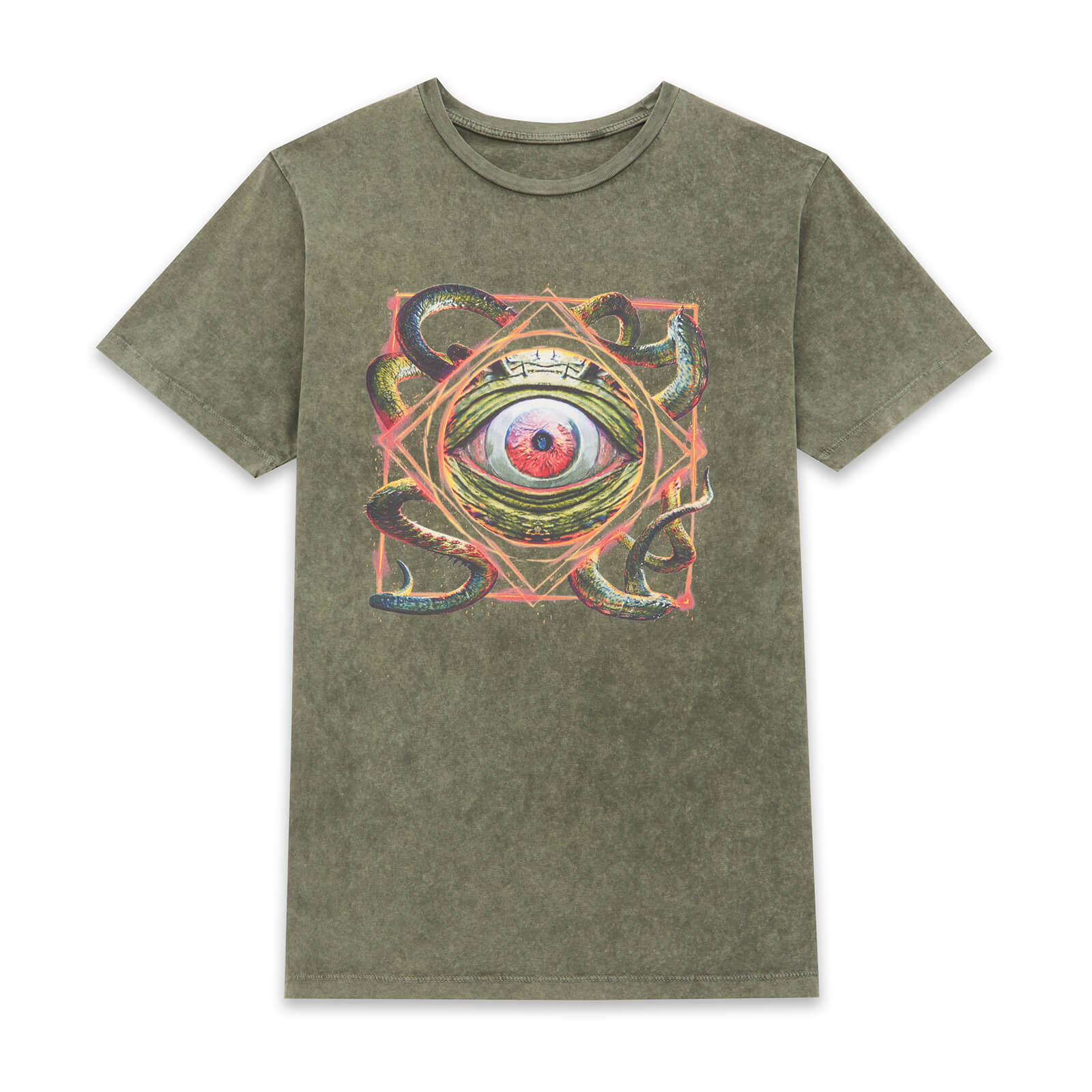 

Marvel Dr Strange Gargantos Eye Unisex T-Shirt - Khaki Acid Wash - M