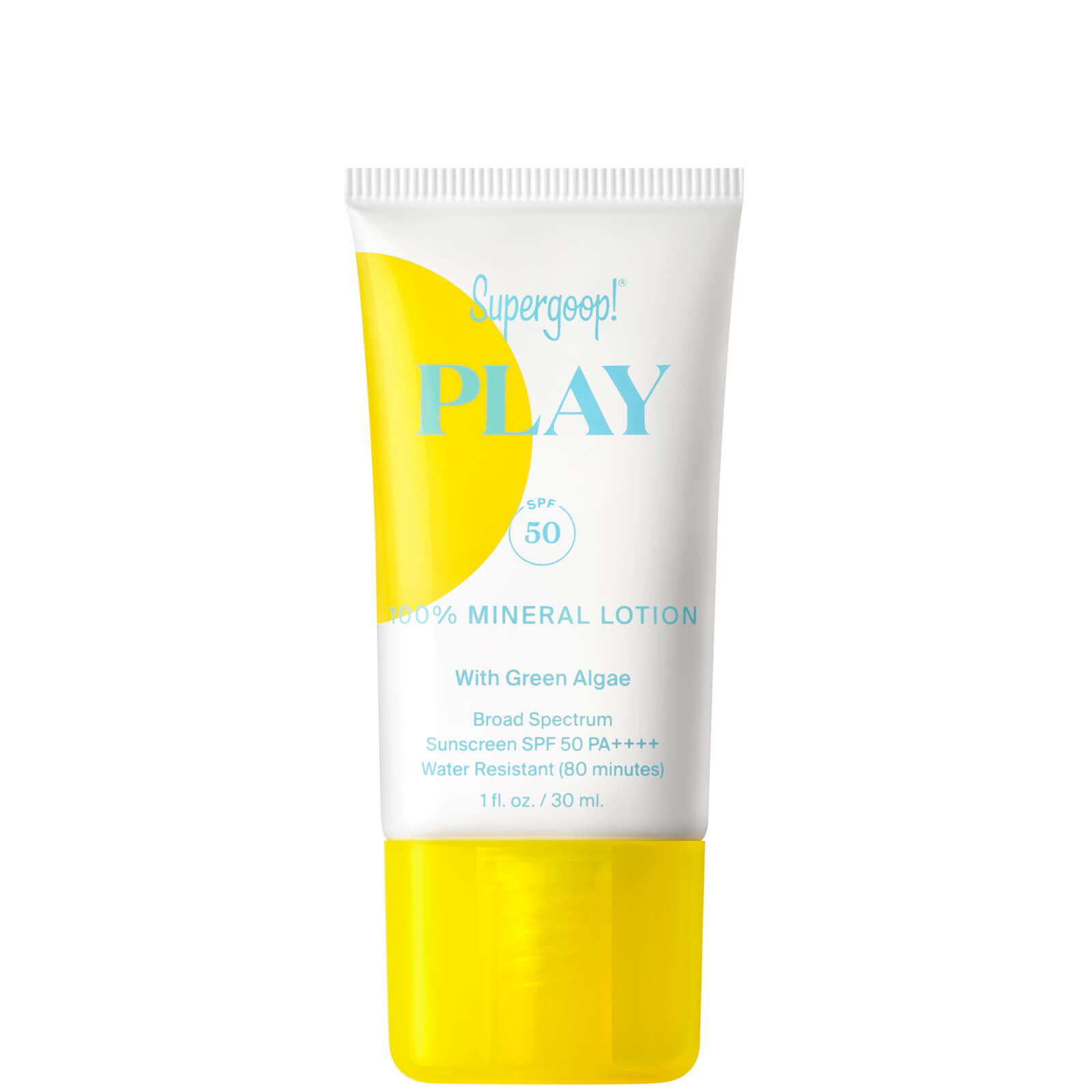 Supergoop Play 100% Mineral Lotion Spf50 With Green Algae 1 Fl. oz