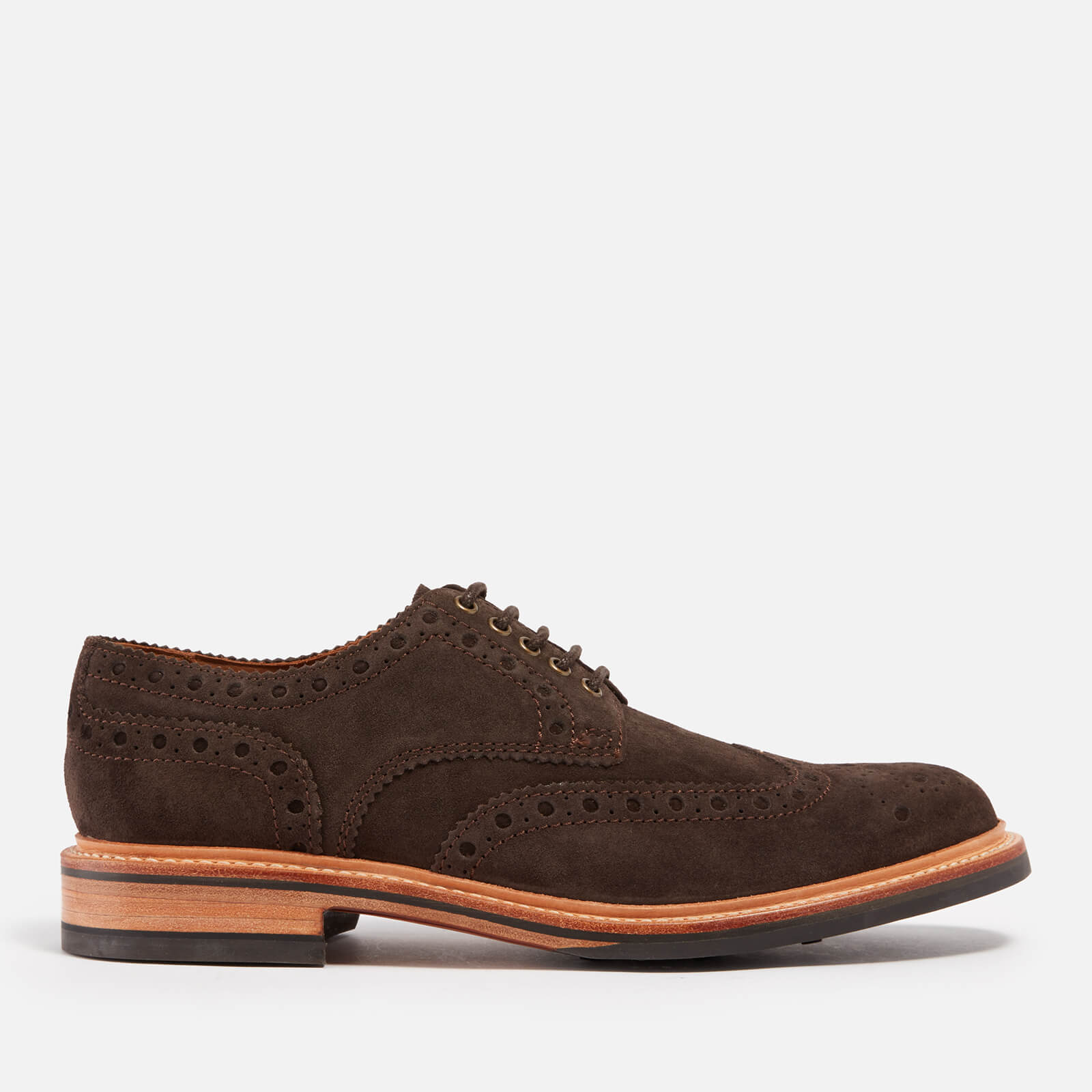 Grenson Archie Suede Brogues - UK 7