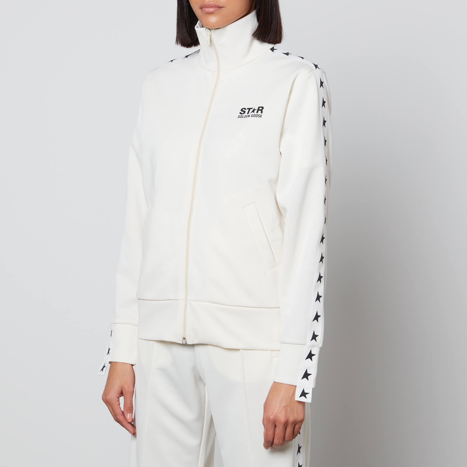Golden Goose Denise Star Piqué Track Jacket - M