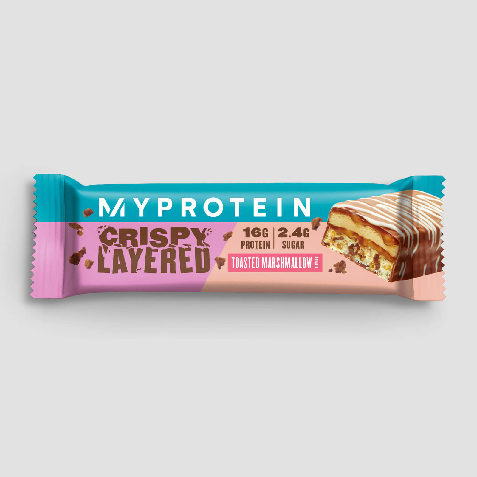 5059883231358 - Crispy Layered Proteinriegel - 12 x 58g - Flambierte Marshmallow 5059883231358 - Crispy Layered Proteinriegel - 12 x 58g - Flambierte Marshmallow