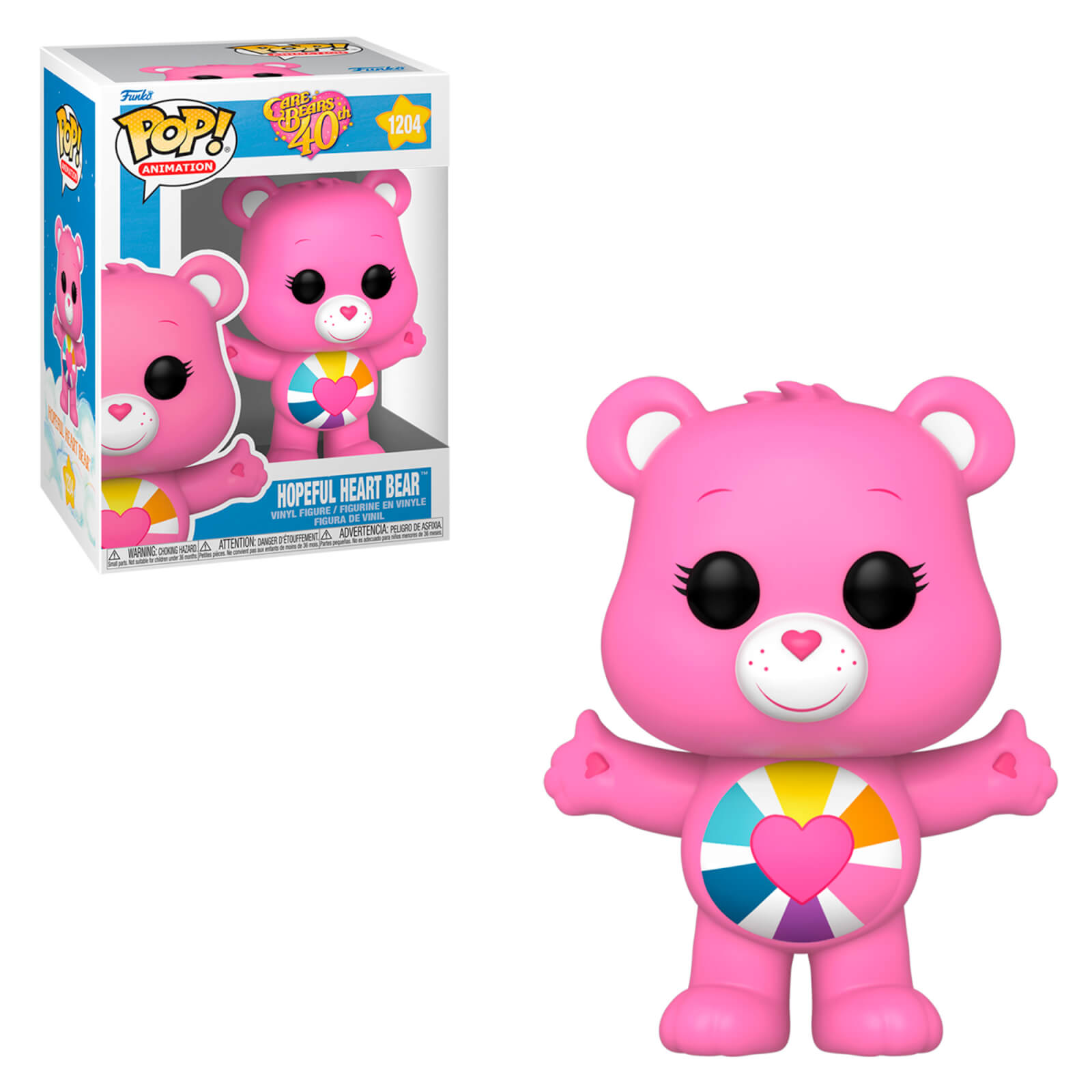 Care Bears 40Th Anniversary Hopeful Heart Bear Funko Pop! Vinyl