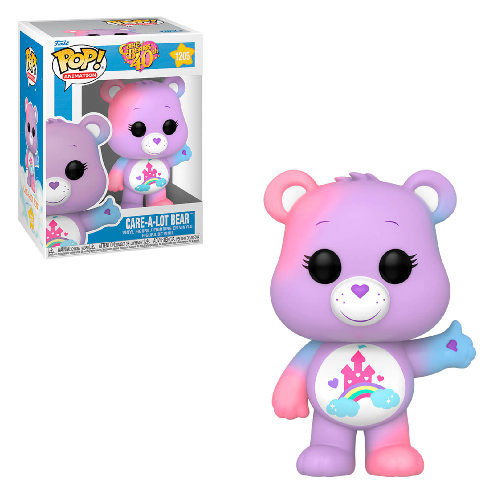 Care Bears 40Th Anniversary Care-A-Lot Bear Funko Pop! Vinyl