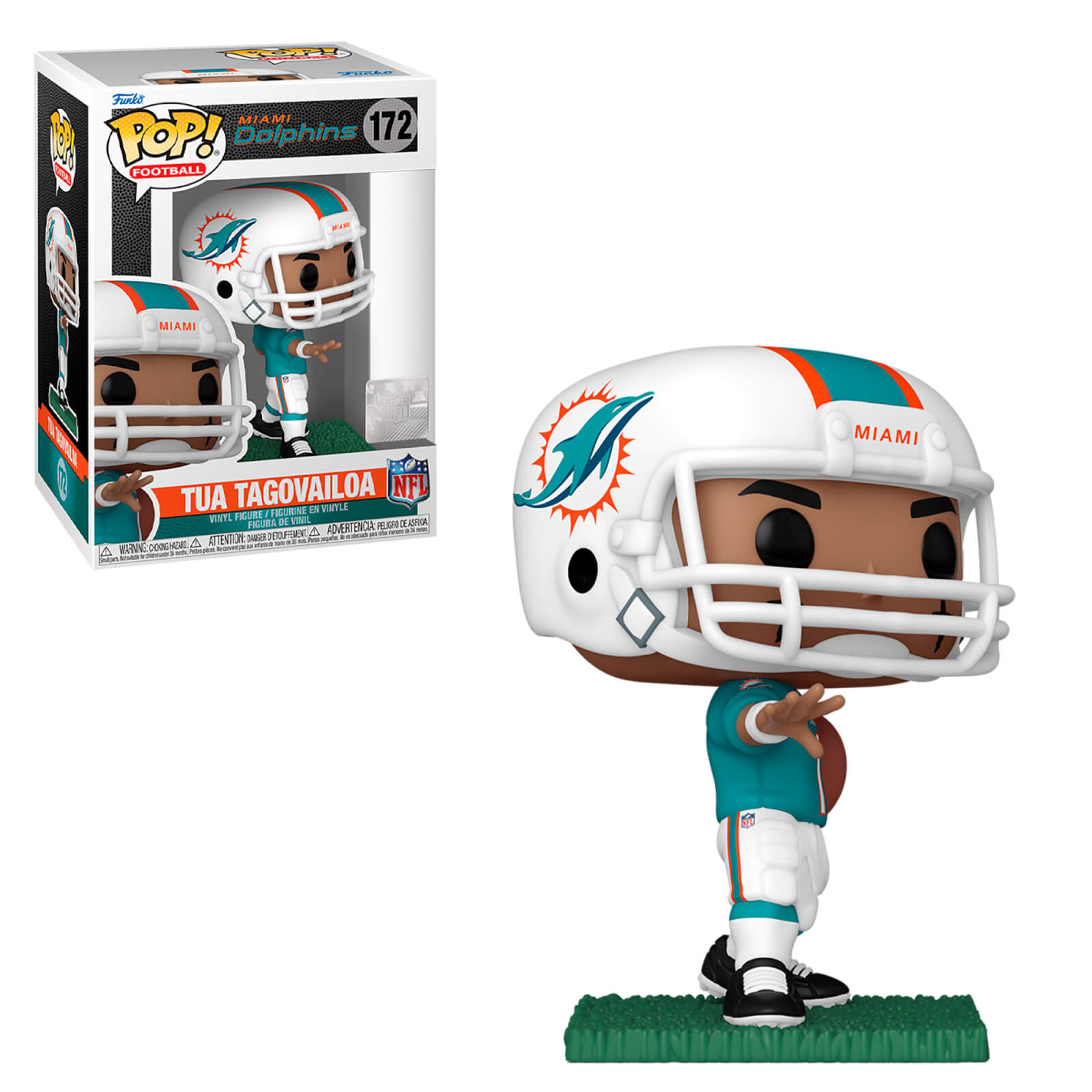Nfl Miami Dolphins Tua Tagovailoa Funko Pop! Vinyl