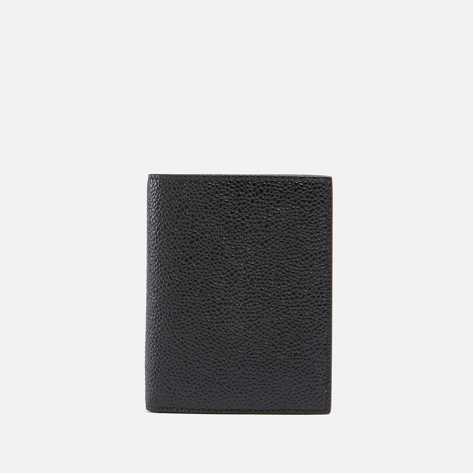Thom Browne Men's Billfold Wallet With Coin Compartment - Black