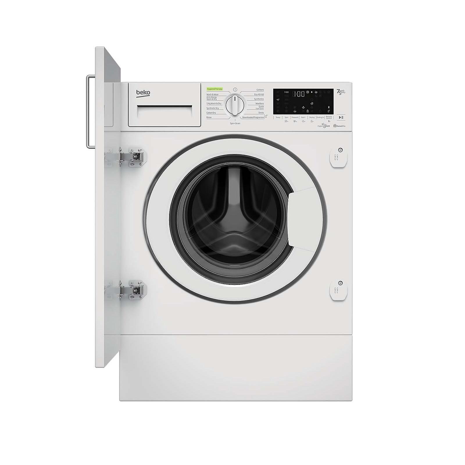 Beko WDIK754421 Integrated 7Kg / 5Kg Washer Dryer with 1400 rpm - White