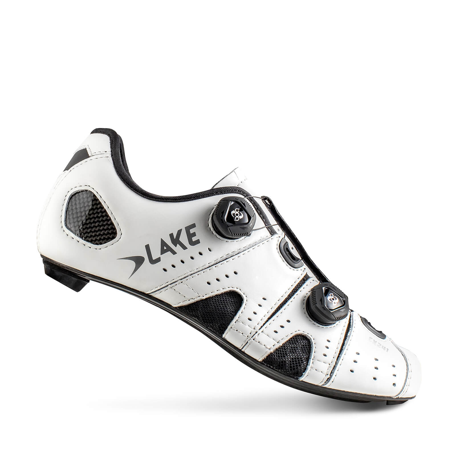 Lake CX241 Road Shoes - EU45 - White