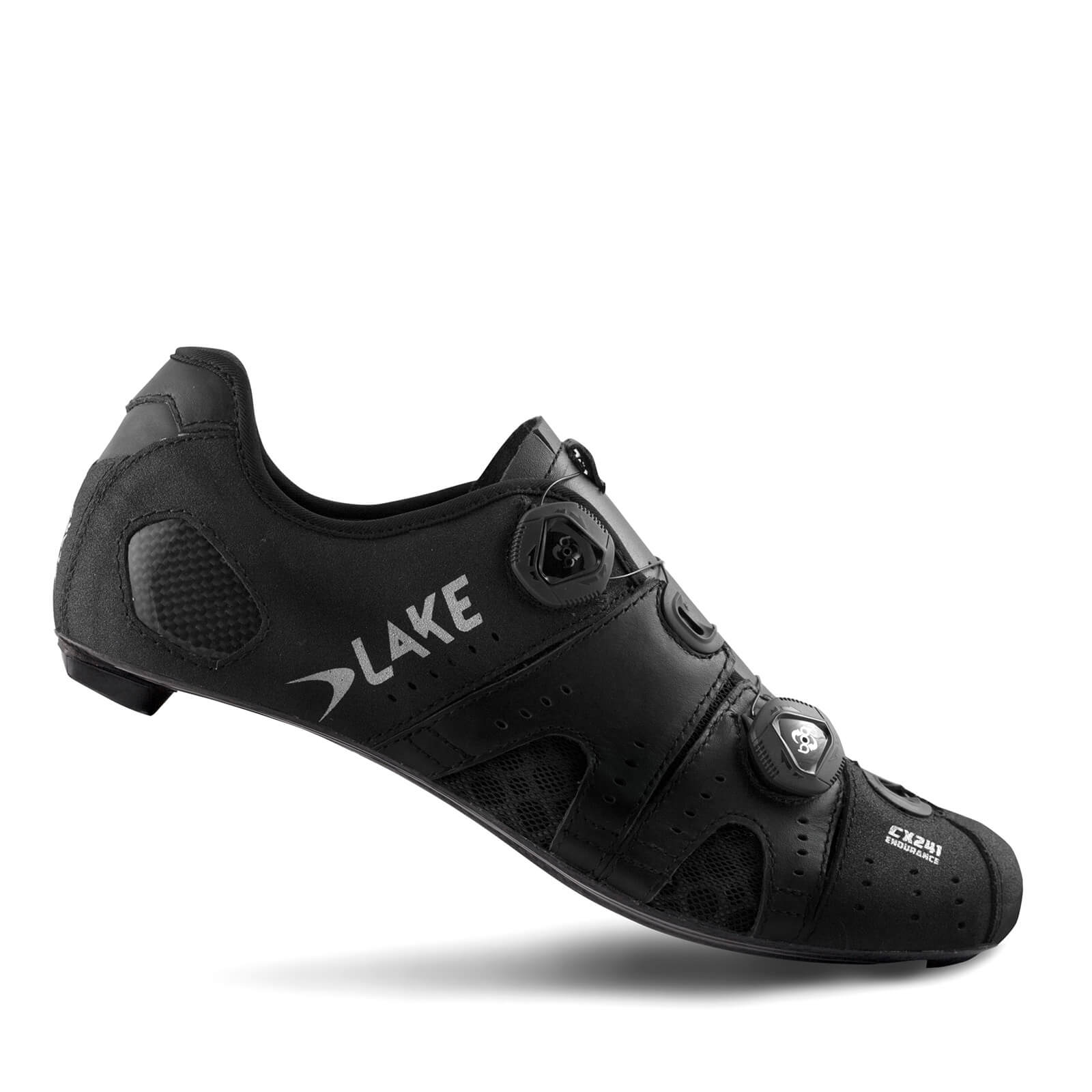 Lake CX241 Road Shoes - EU46 - Black