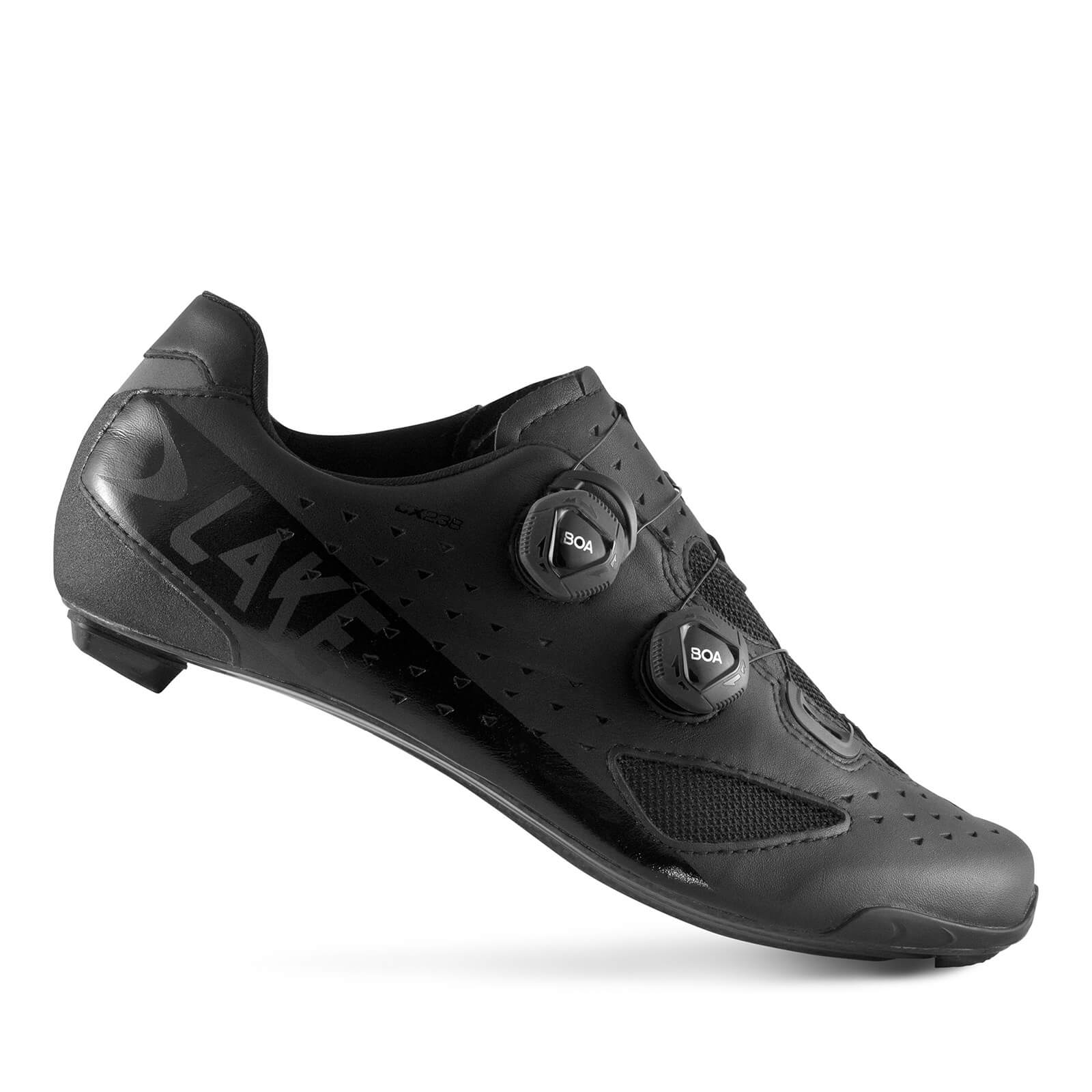 Lake CX238 Road Shoes - Wide Fit - EU42 - Black