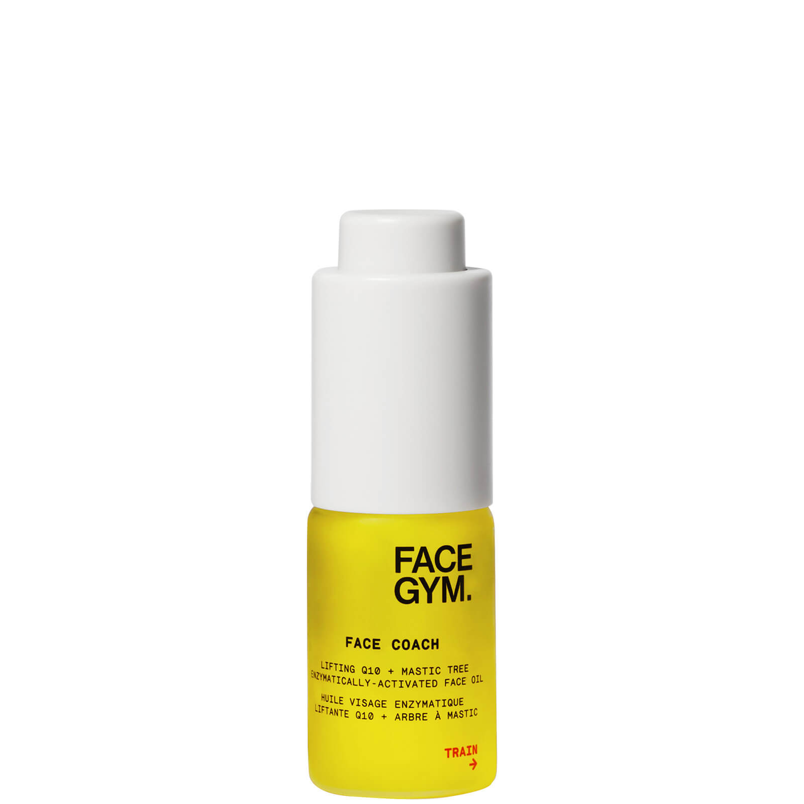 FaceGym Face Coach Lifting Q10 and Mastic Tree Enzymatically-activated Face Oil (Various Sizes) - 15ml