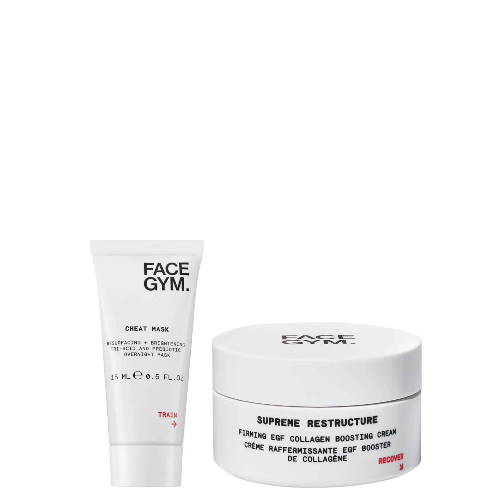 FaceGym Supreme Restructure Firming EGF Collagen Boosting Cream (Various Sizes) - 15ml