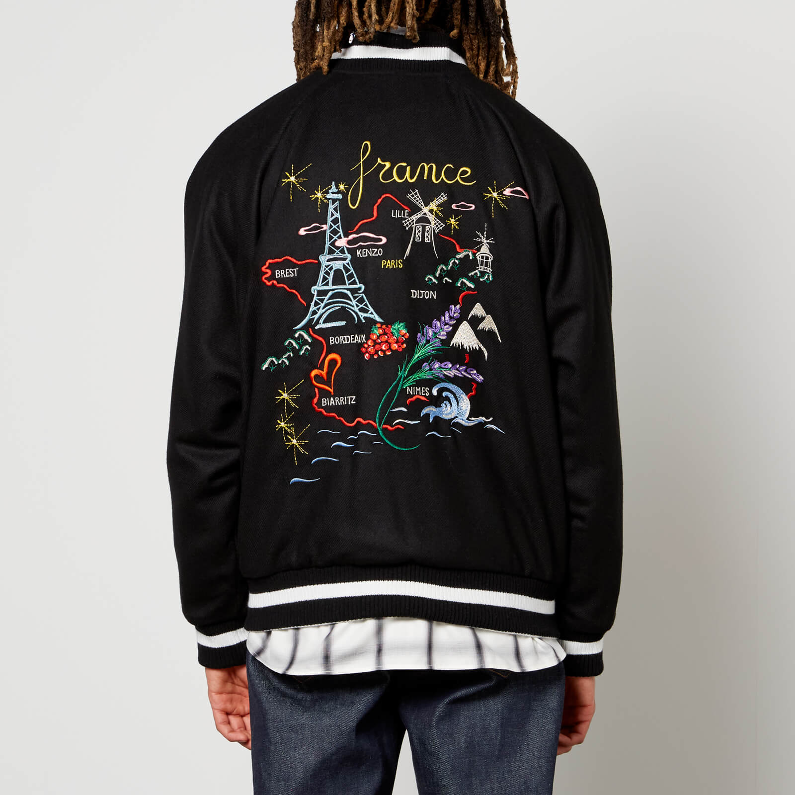  Bomber réversible 'France Japan'