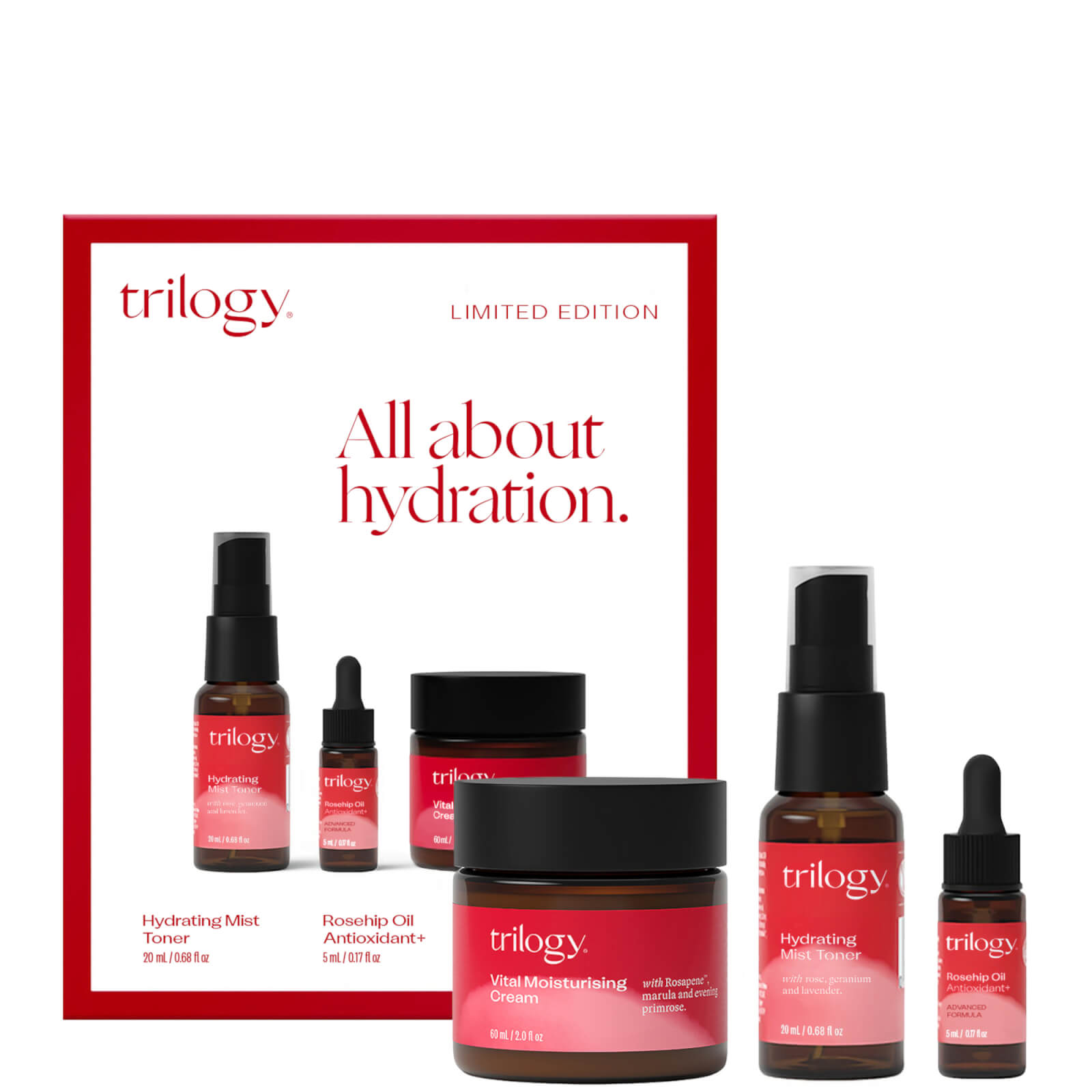 

Trilogy All About Hydration Kit
