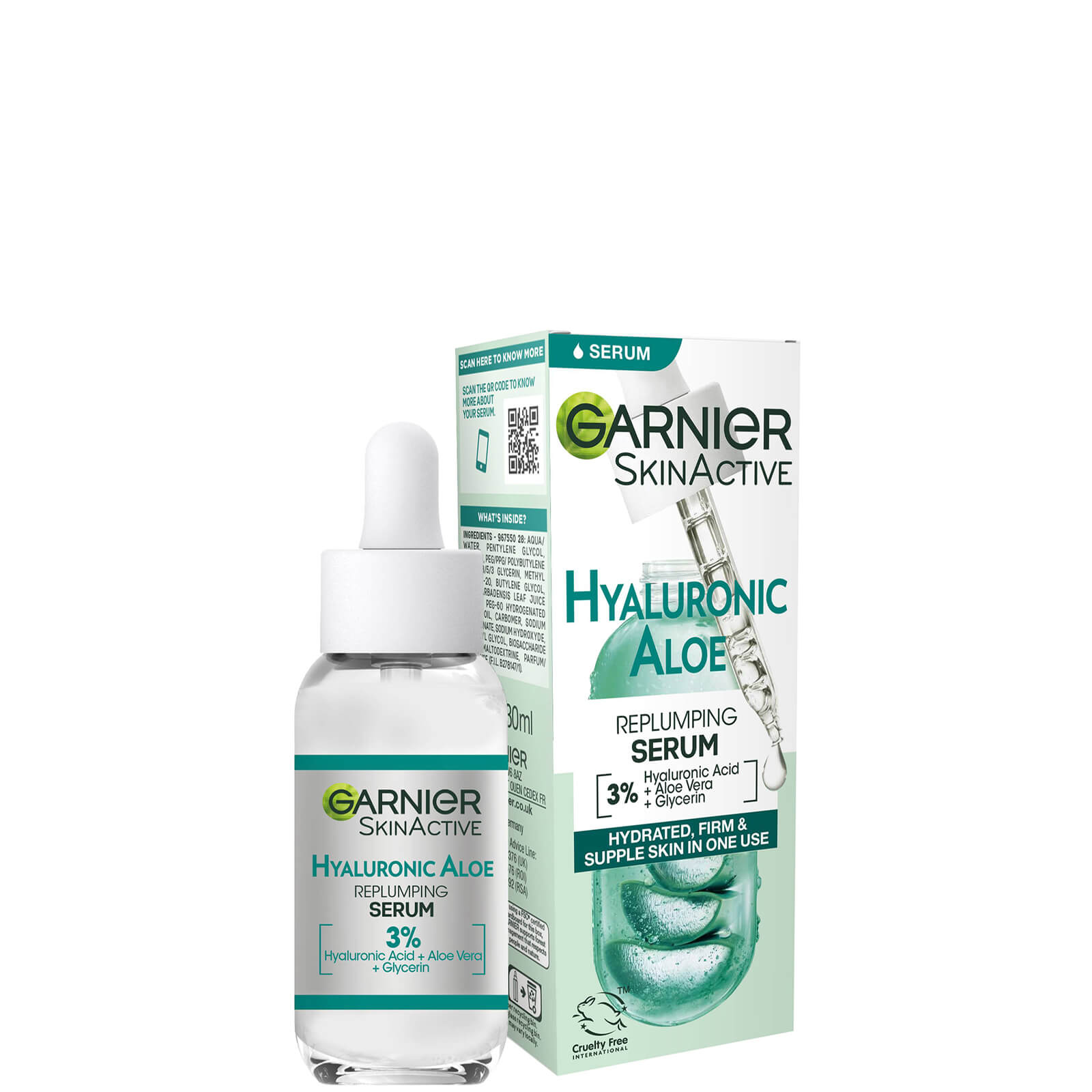 Image of Garnier SkinActive Hyaluronic Aloe Super Serum - 30ml