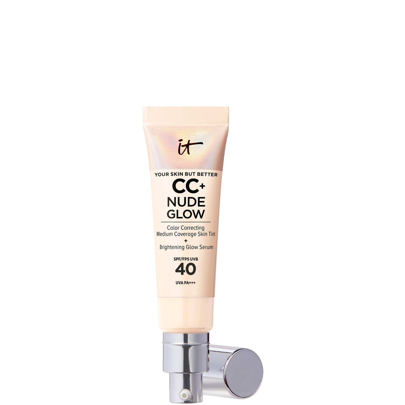 Image of IT Cosmetics CC+ and Nude Glow Fondotinta Illuminante con Siero e SPF 40 32 ml (varie tonalità) - Fair051