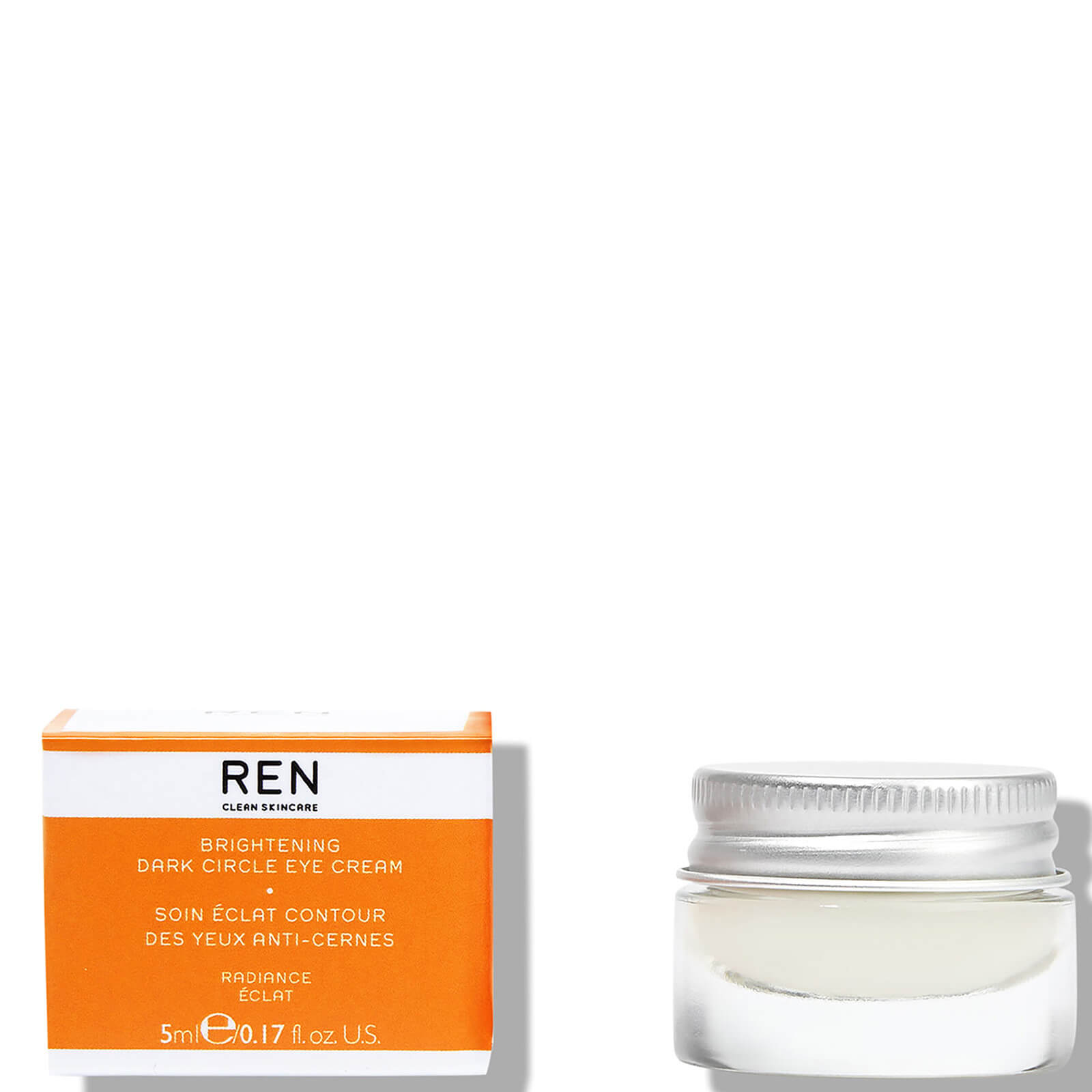 Photos - Cream / Lotion REN Clean Skincare Radiance Brightening Dark Circle Eye Cream 5ml 