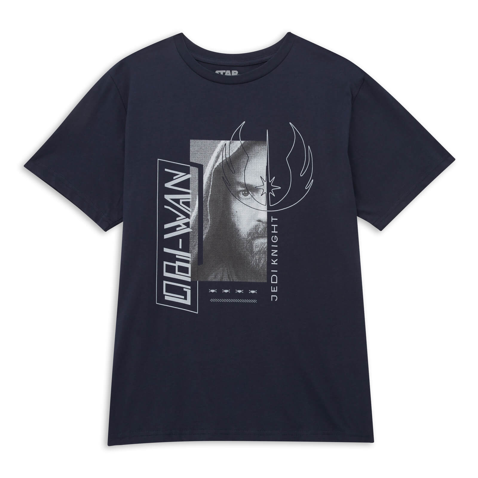 T-Shirt Uomo Star Wars Jedi Sci-Fi Collage - Blu Navy - XL