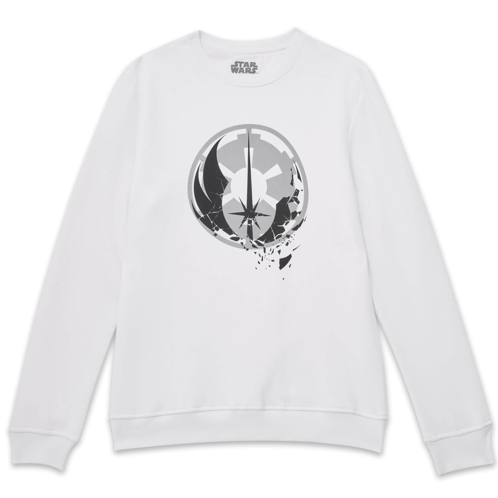 Star Wars FractuRood Logos Sweater - Wit - M