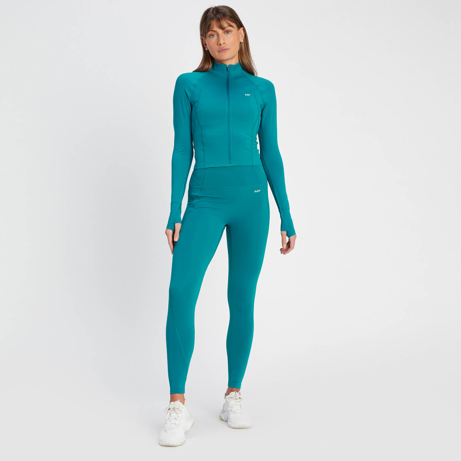 5059883165981 - Damen Tempo Ultra Crop-Jacke – Deep Lagoon - M 5059883165981 - Damen Tempo Ultra Crop-Jacke – Deep Lagoon - M