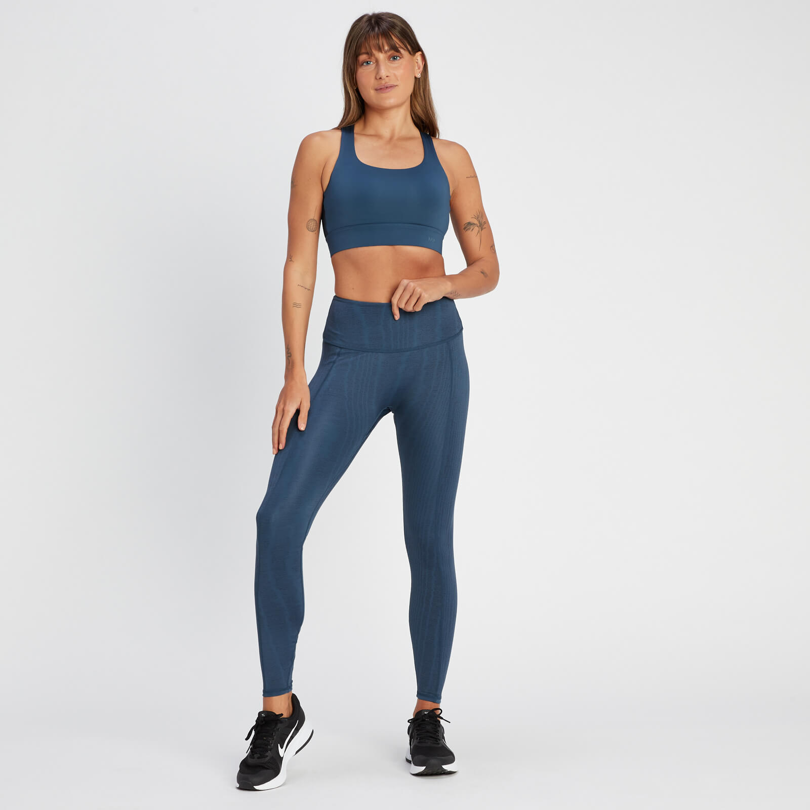 5059883209333 - Damen Tempo Wendbare Leggings – Deep Slate - S