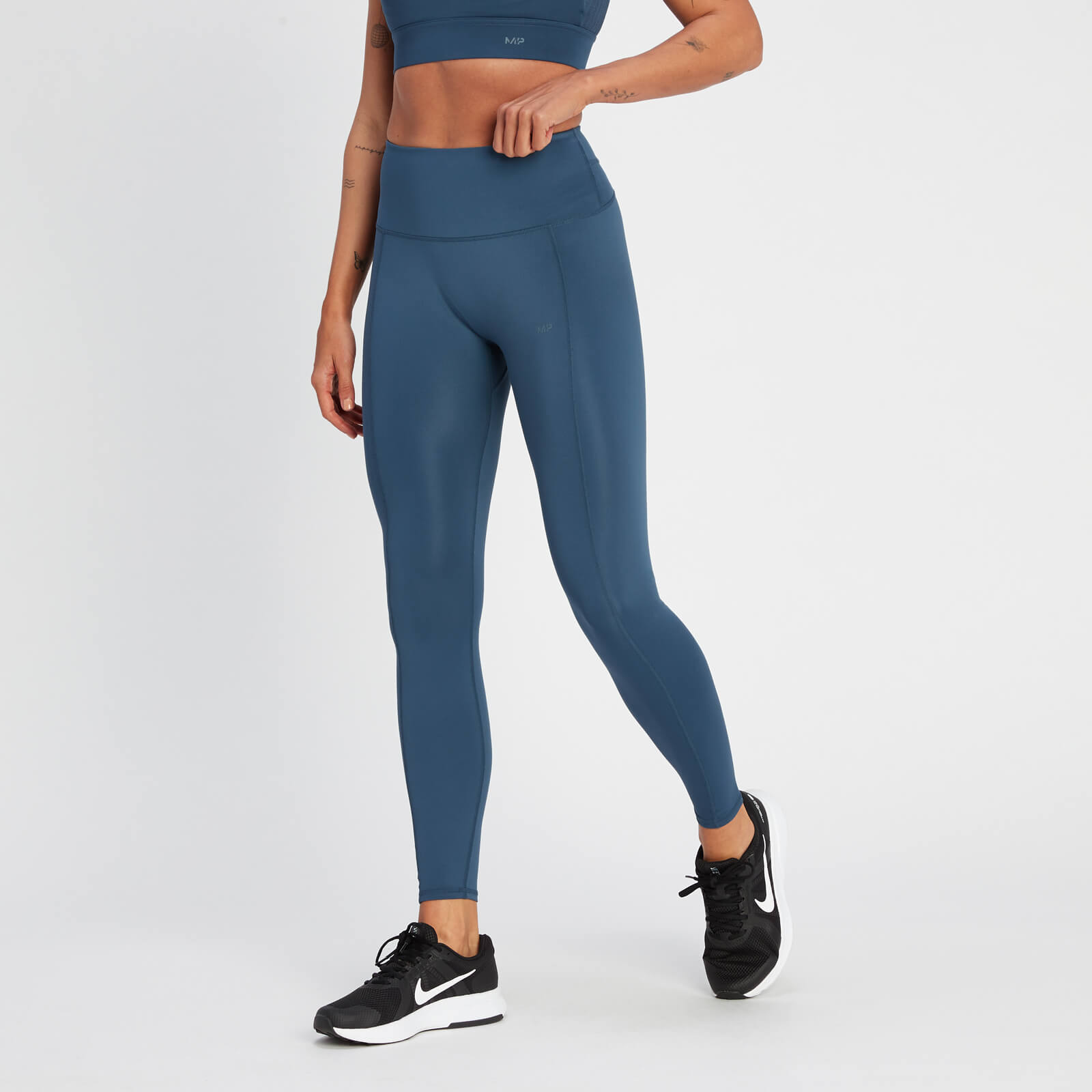 5059883209333 - Damen Tempo Wendbare Leggings – Deep Slate - S