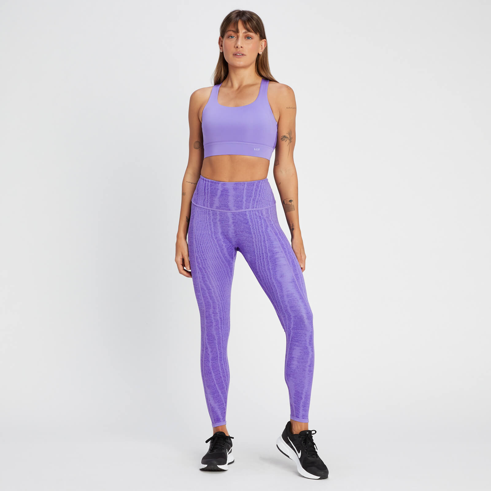 5059883209463 - Damen Tempo Wendbare Leggings – Paisley Lila - XS 5059883209463 - Damen Tempo Wendbare Leggings – Paisley Lila - XS