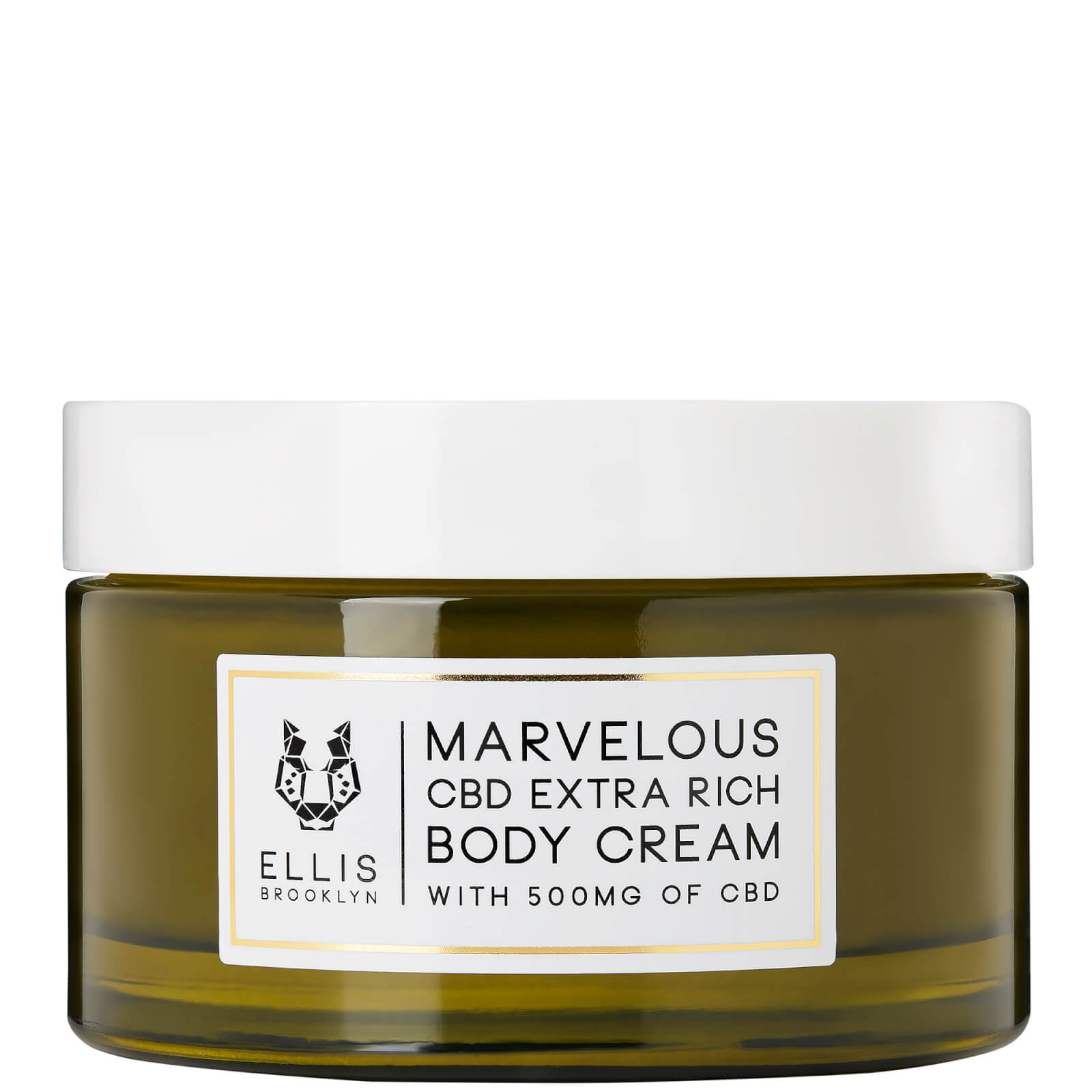 Ellis Brooklyn Marvelous CBD Extra Rich Body Cream 6 oz