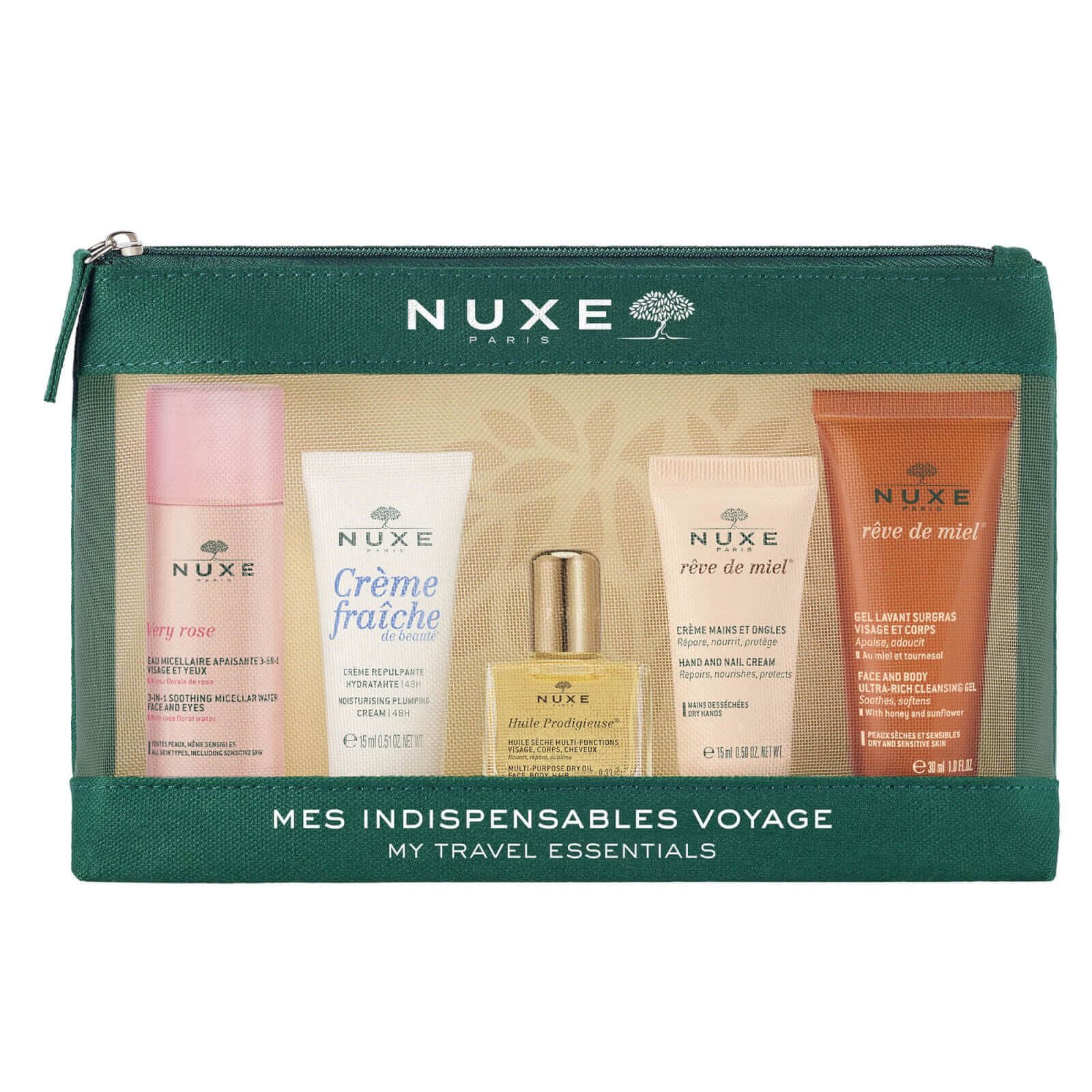 Nuxe Travel Kit Best Of 2022 In White