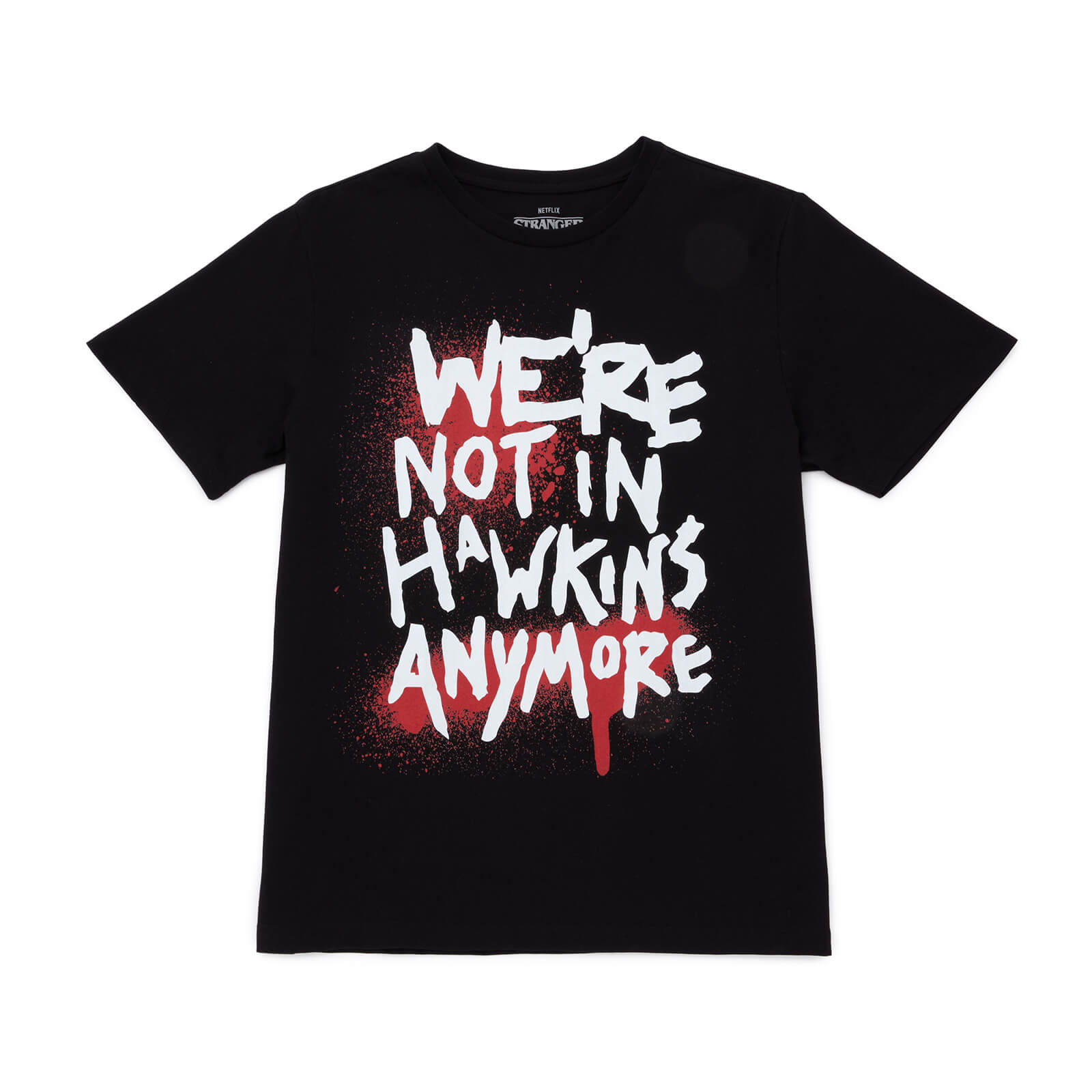 

T-shirt unisexe Stranger Things Not In Hawkins - Noir - S