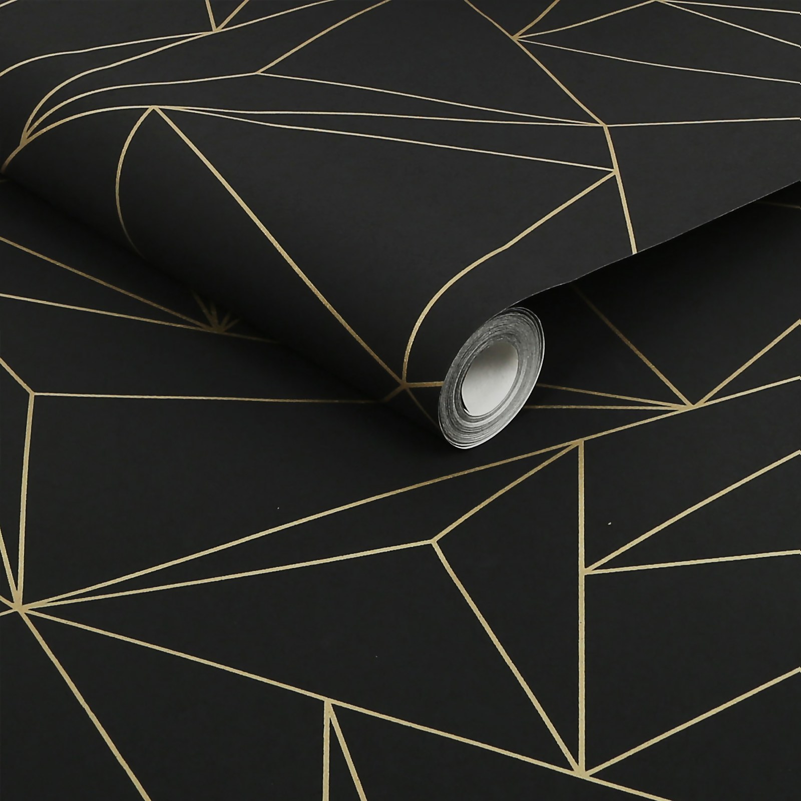 Photo of Next Scatter Geometric Black Wallpaper