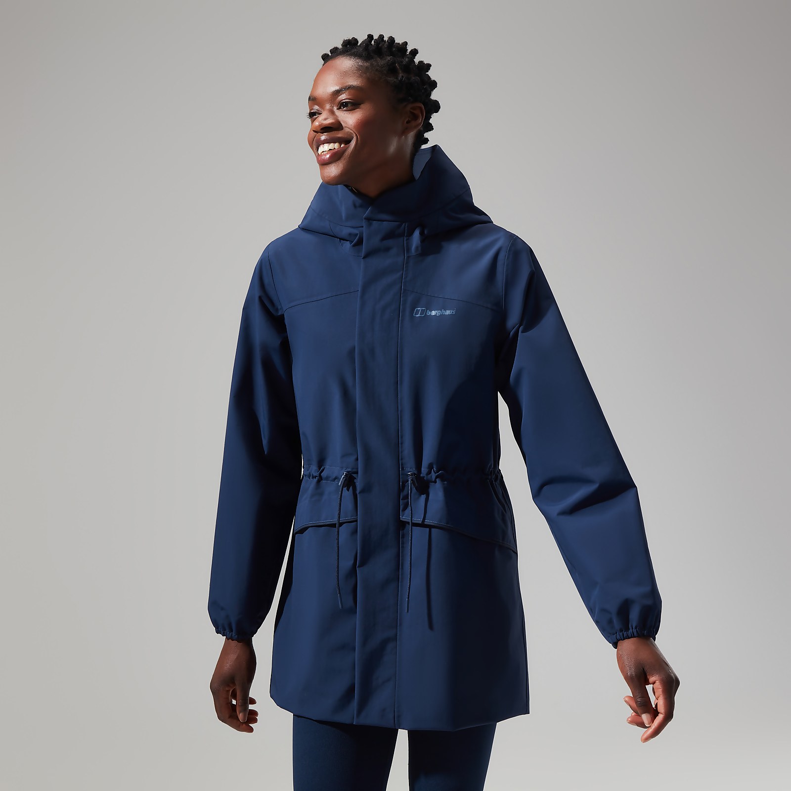 Women&rsquo;s Swirlhow Hooded Jacket - Dark Blue