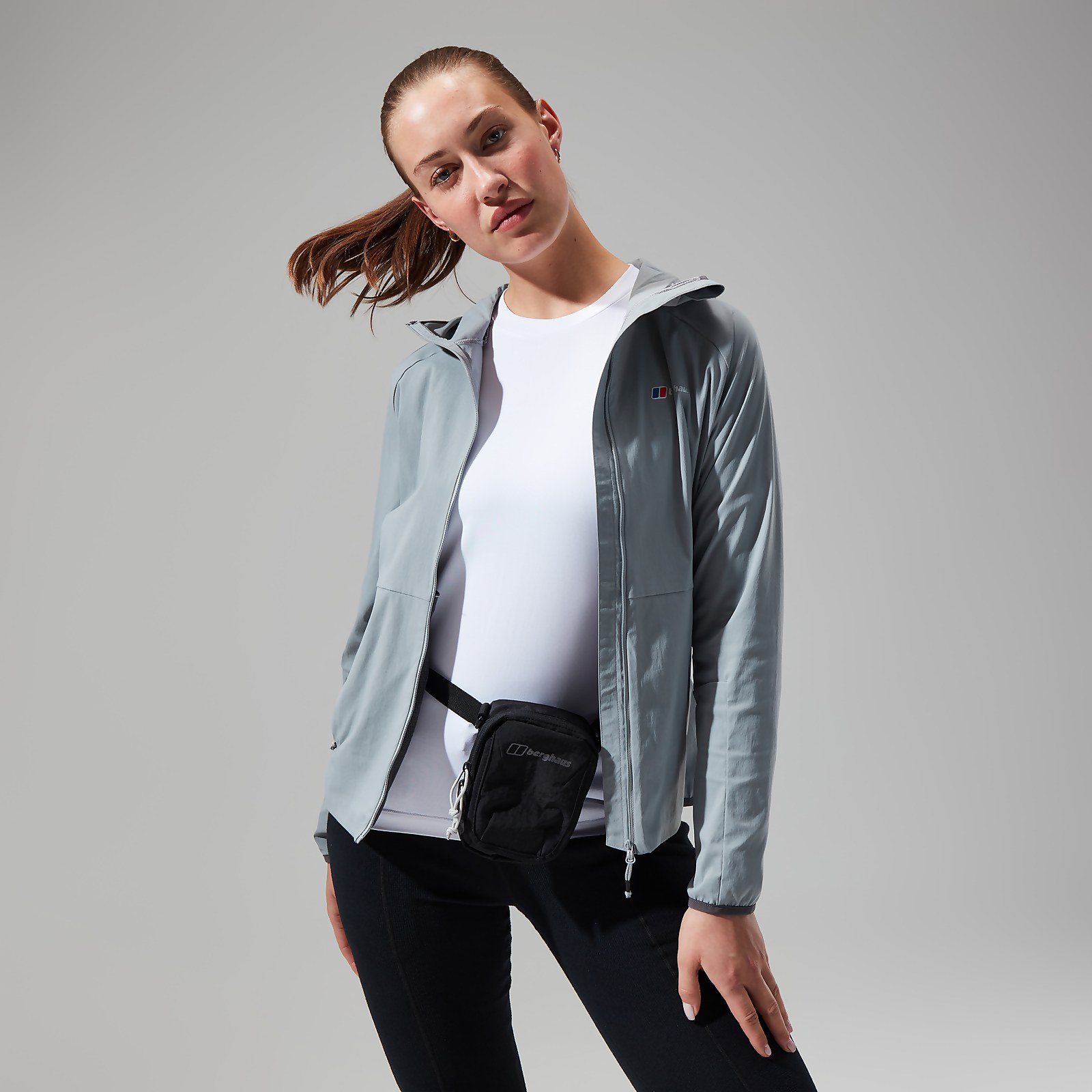Women’s Urban Arrina Full Zip Hooded Jacket - Grey