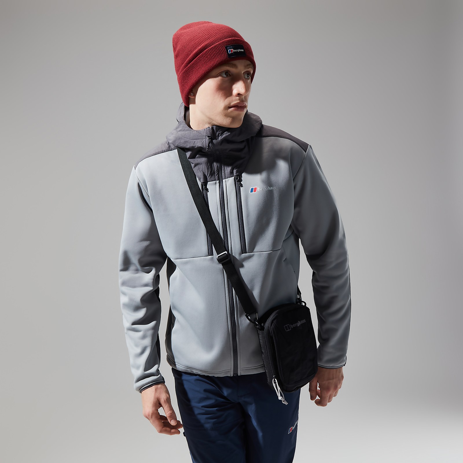 Berghaus Mens Reacon Hooded Jacket - Grey