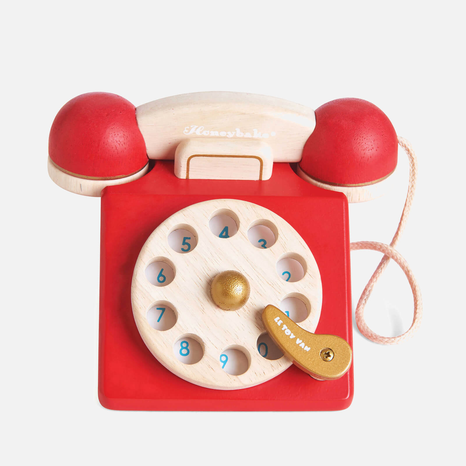 Wooden Vintage Telephone