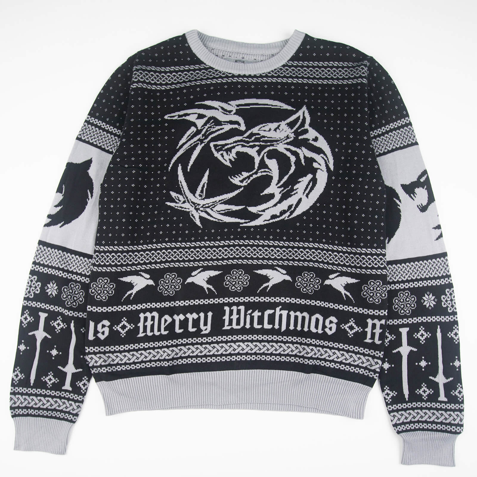 The Witcher Knitted Christmas Jumper -   S